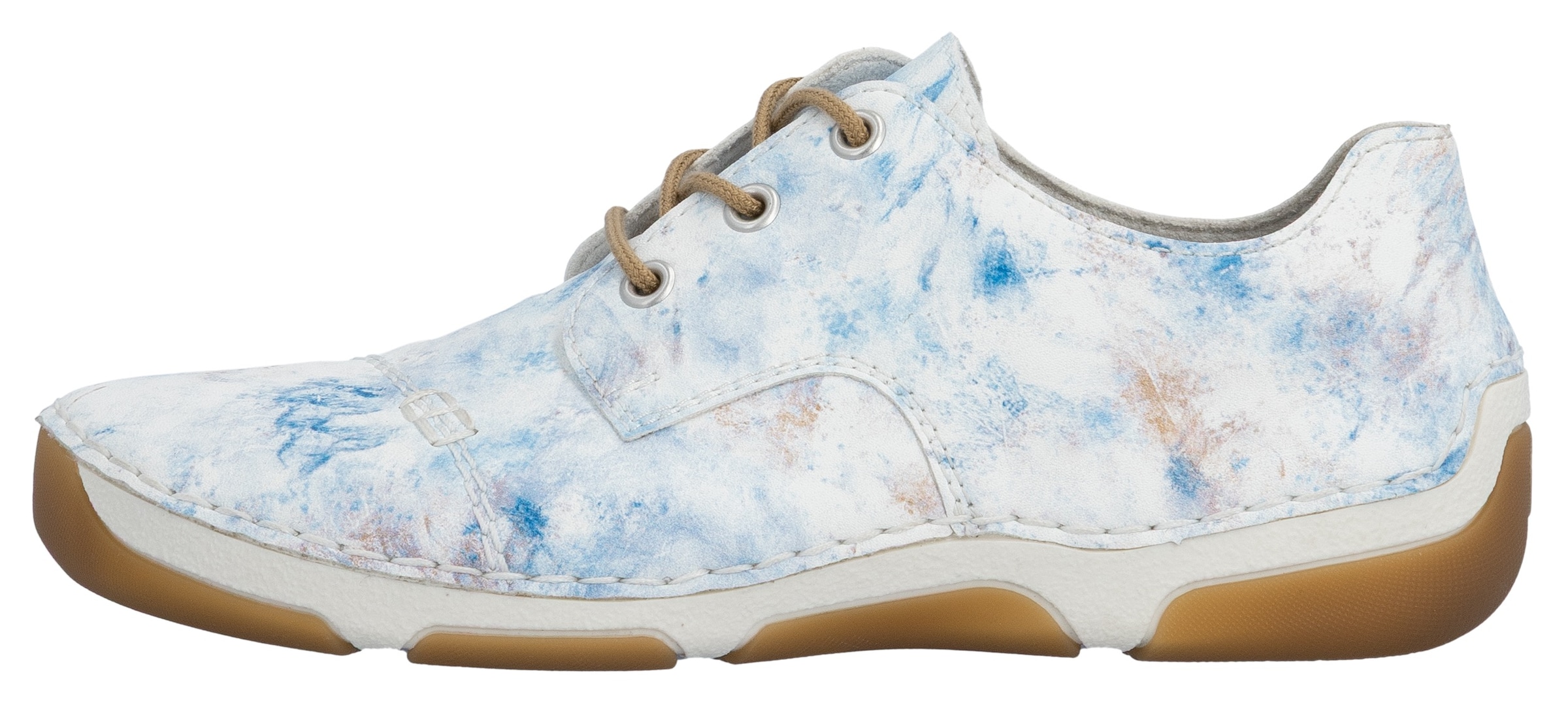 Rieker Sneaker  Schnürschuh, Halbschuh, Casual-Schnürer mit softer Innensohle