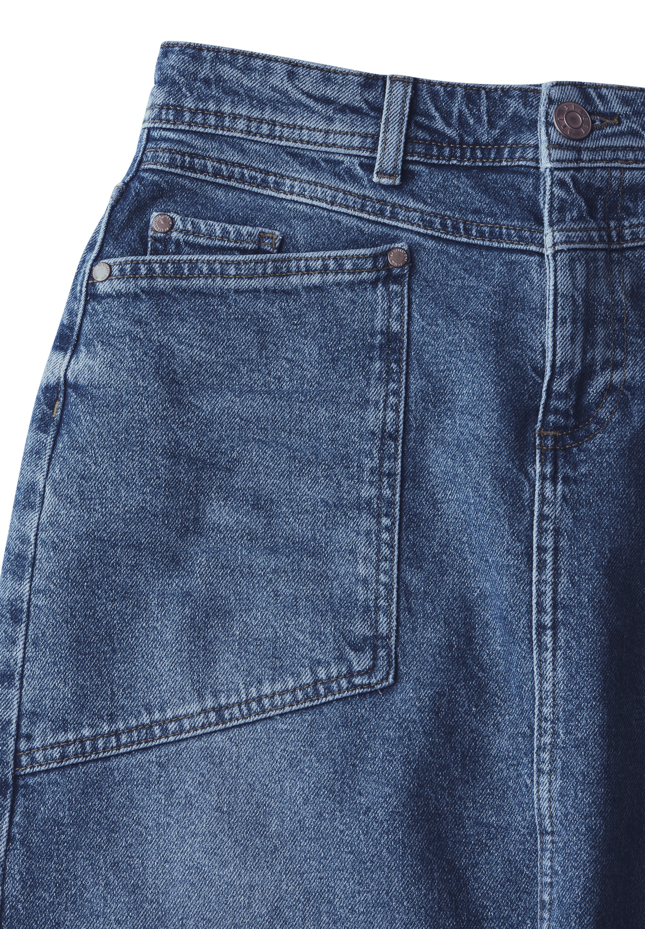 STREET ONE Jeansrock, 5-Pocket-Style