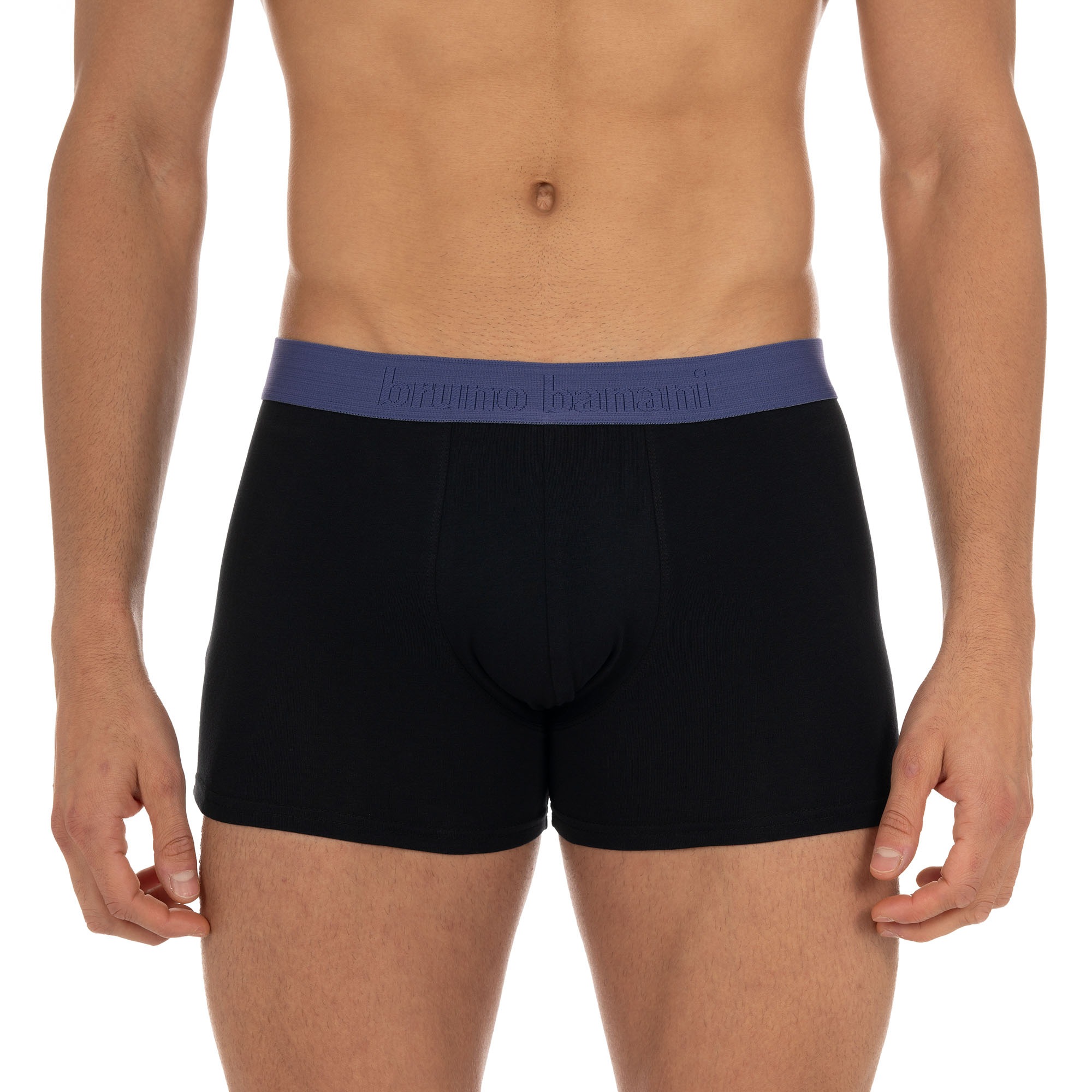 Bruno Banani Boxershorts »FLOWING«, (2er Pack), mit kontrastfarbenem Bündchen