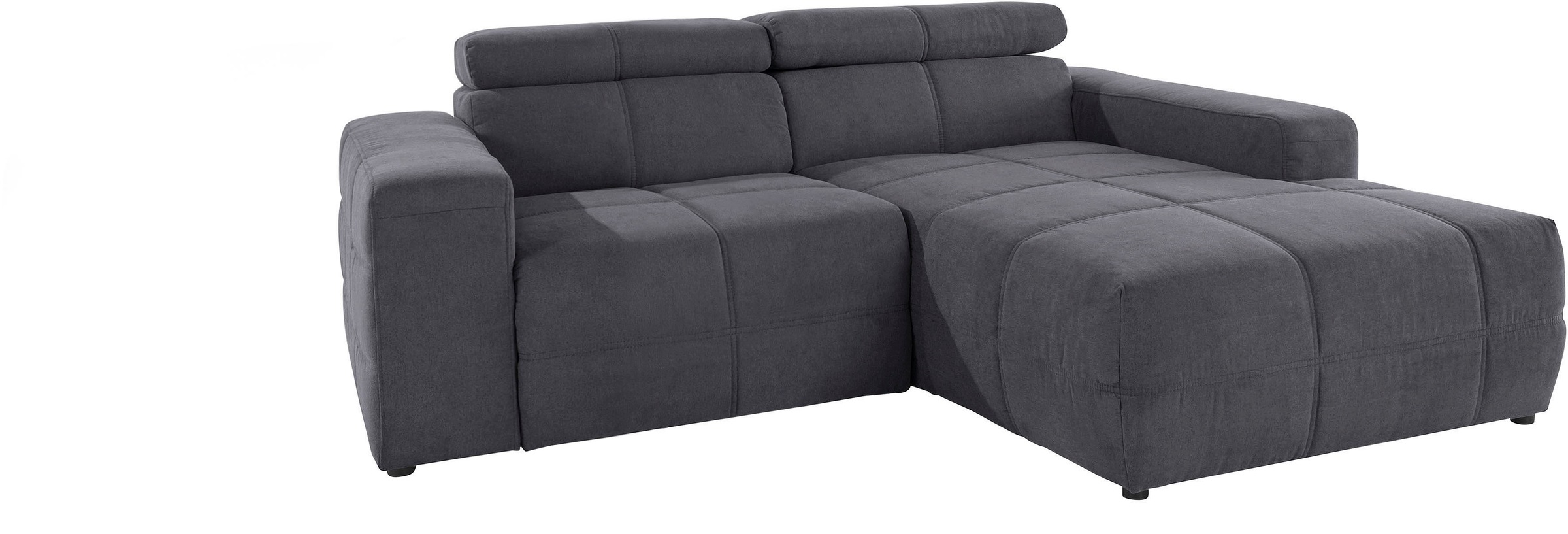 DOMO collection Ecksofa "Brandon Sitzbelastung 140 kg, kleine Ausführung B/ günstig online kaufen