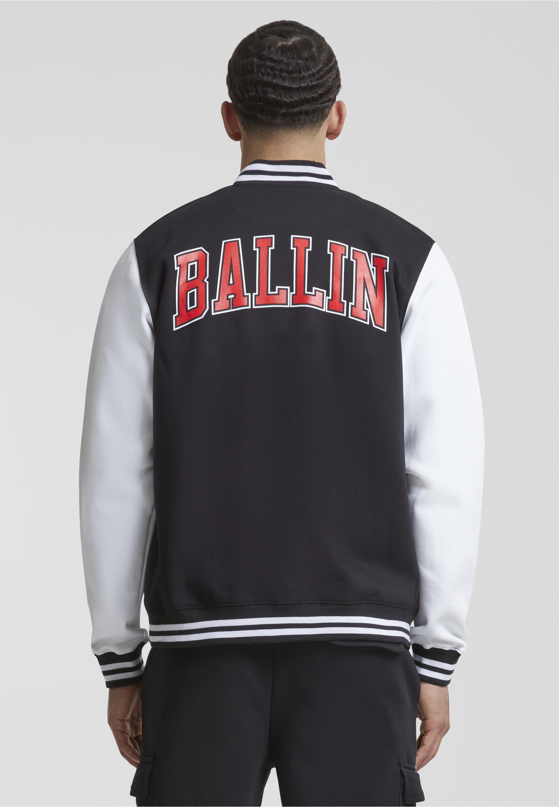 MisterTee Collegejacke »MisterTee Herren Ballin 23 College Jacket« 1 Stk. tlg.
