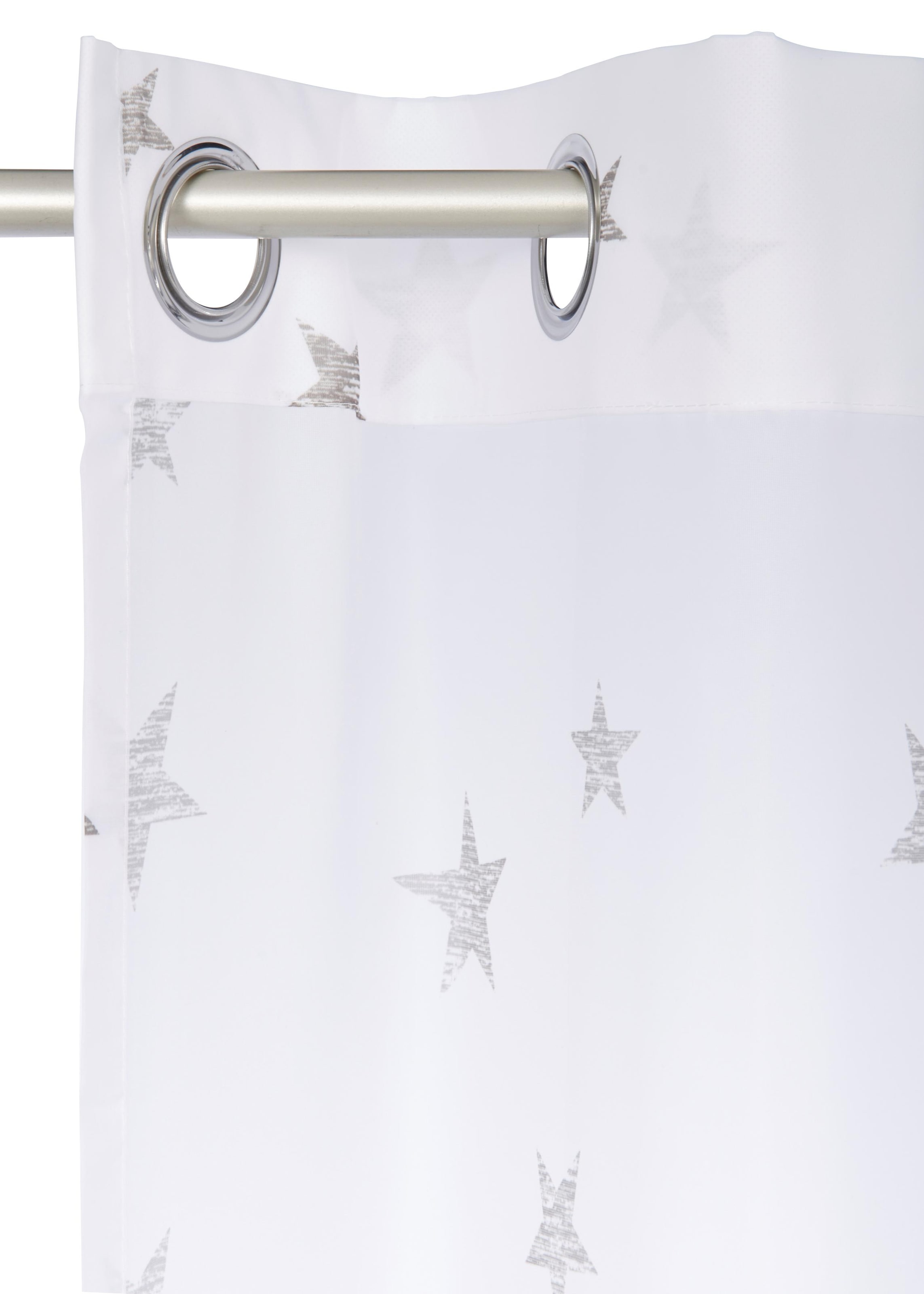 St.), Rechnung (1 BAUR Transparent, | auf Voile, home my Polyester »Stern«, Gardine