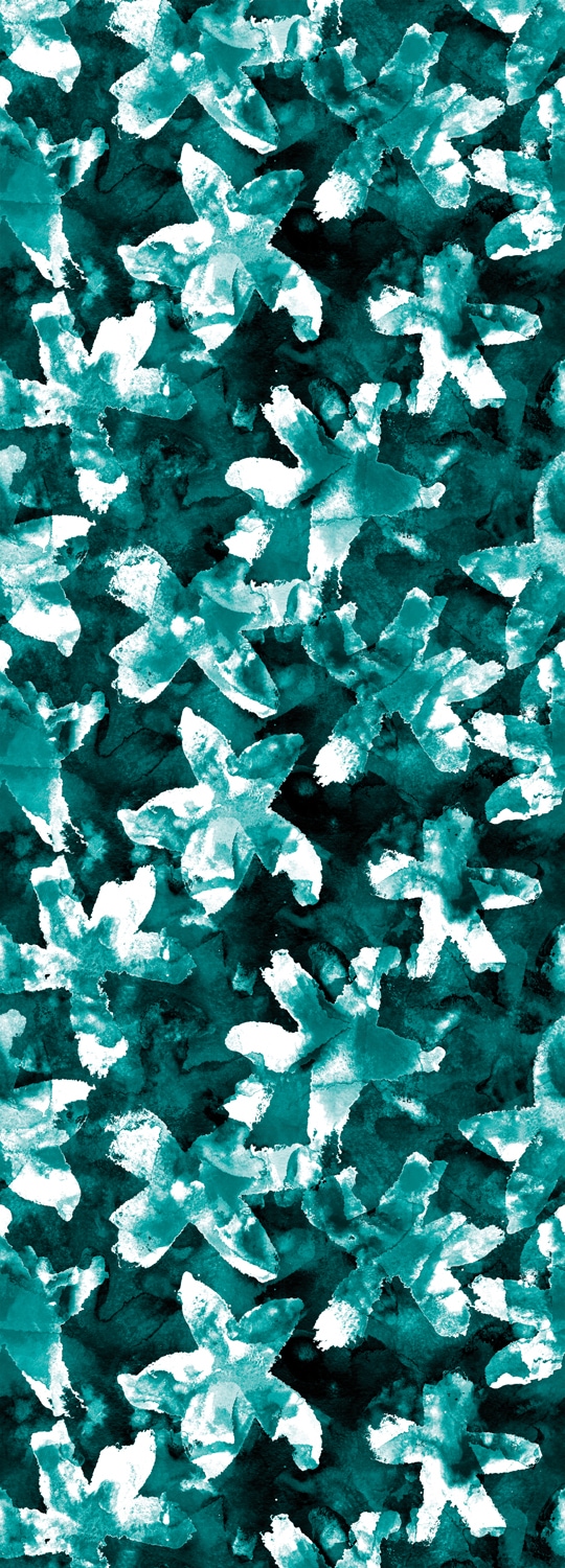 Rechnung natürlich, auf 90x250cm Selbstklebende herbstlichem türkisgrün«, »Blätter Motiv queence mit Vinyltapete Tapete | BAUR