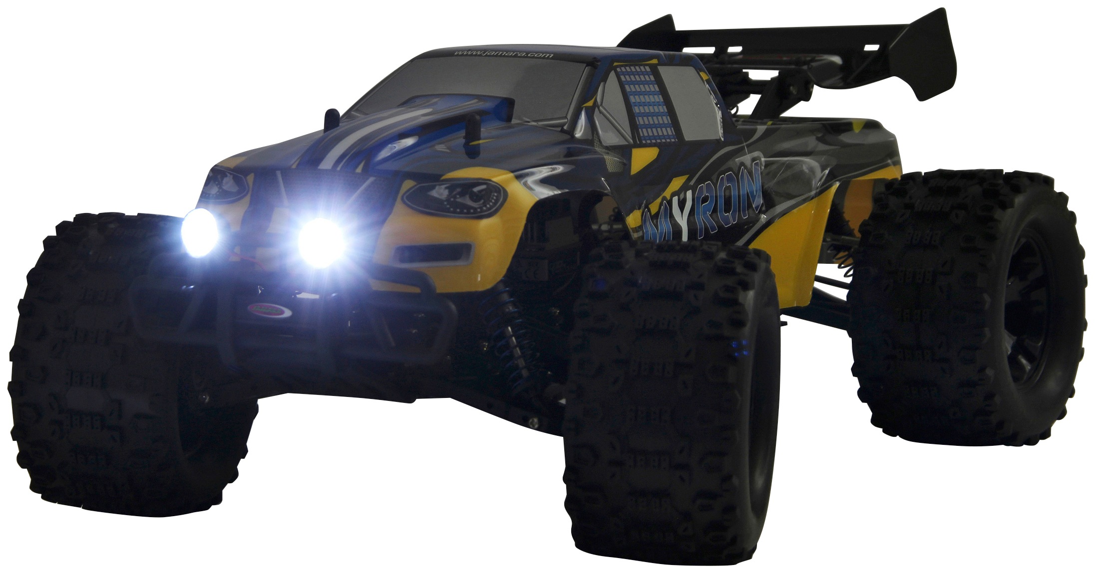 Jamara RC-Monstertruck »Myron Monstertruck BL 4WD«, 1:10, 2,4 GHz, mit LED