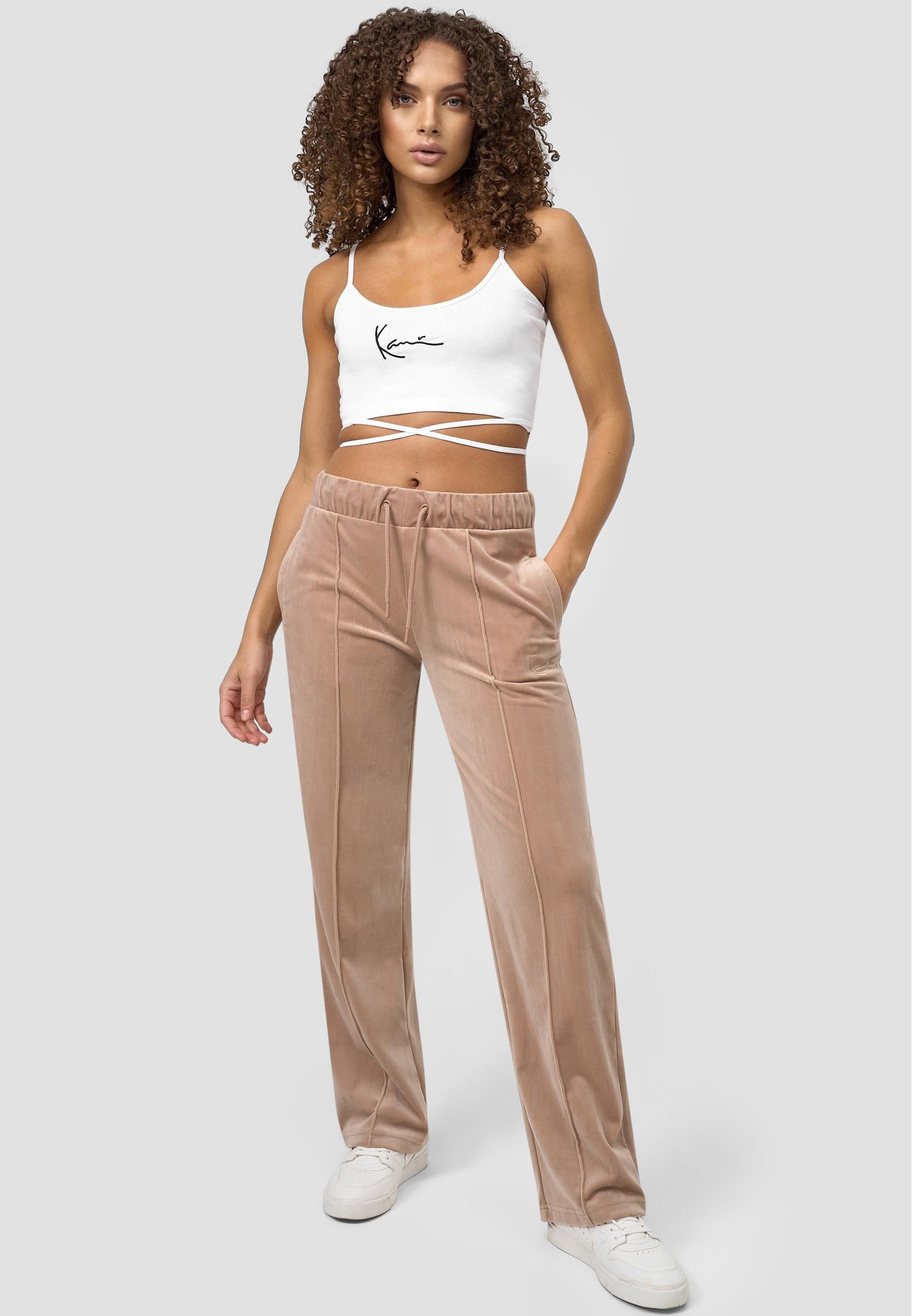 Karl Kani Muskelshirt »Karl Kani Damen KW221-013-2 Small Signature Crop Laced Top«, (1 tlg.)