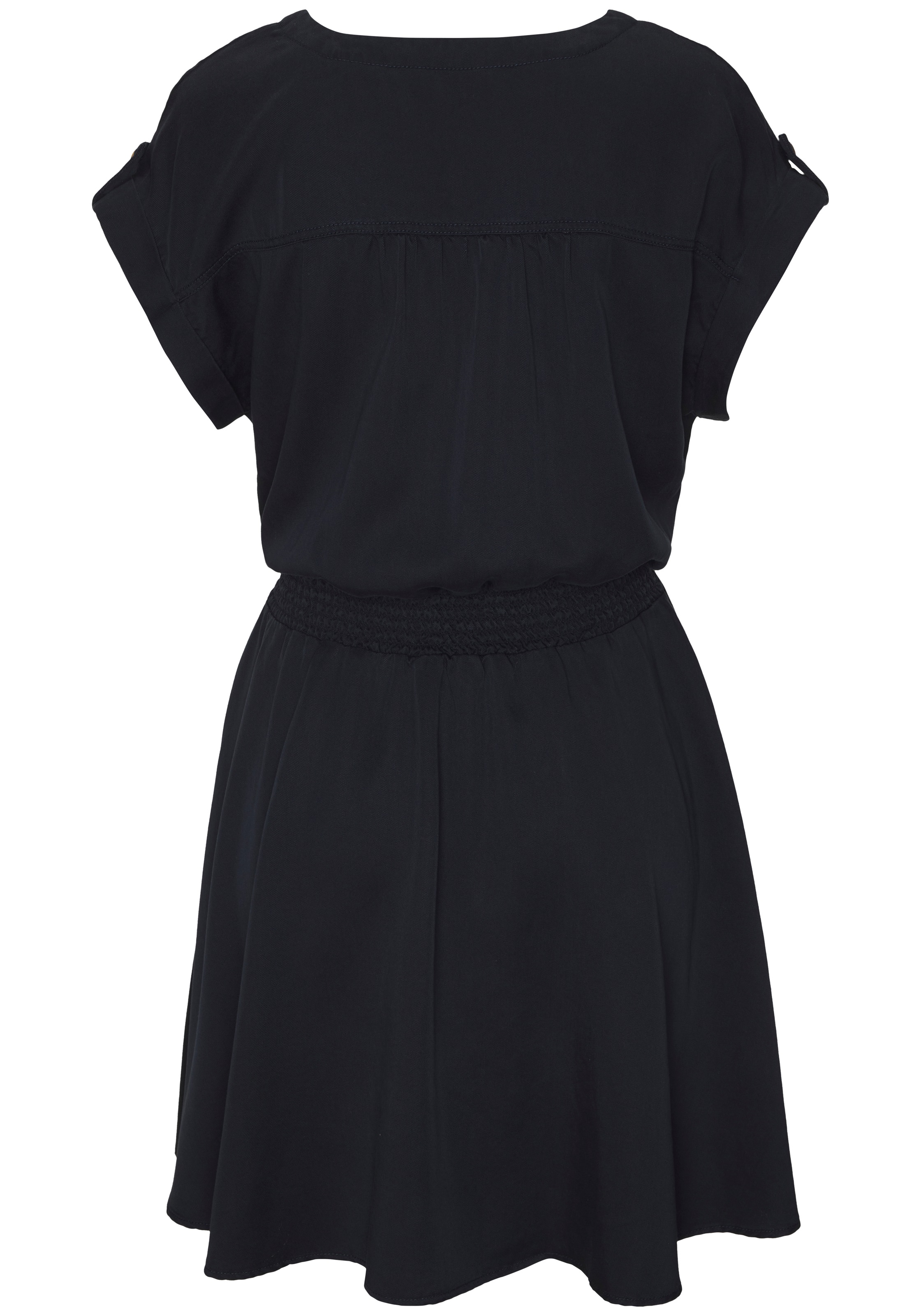 Buffalo Sommerkleid Seitennahttaschen aus weichem Lyocell, Jeansoptik, Somm günstig online kaufen