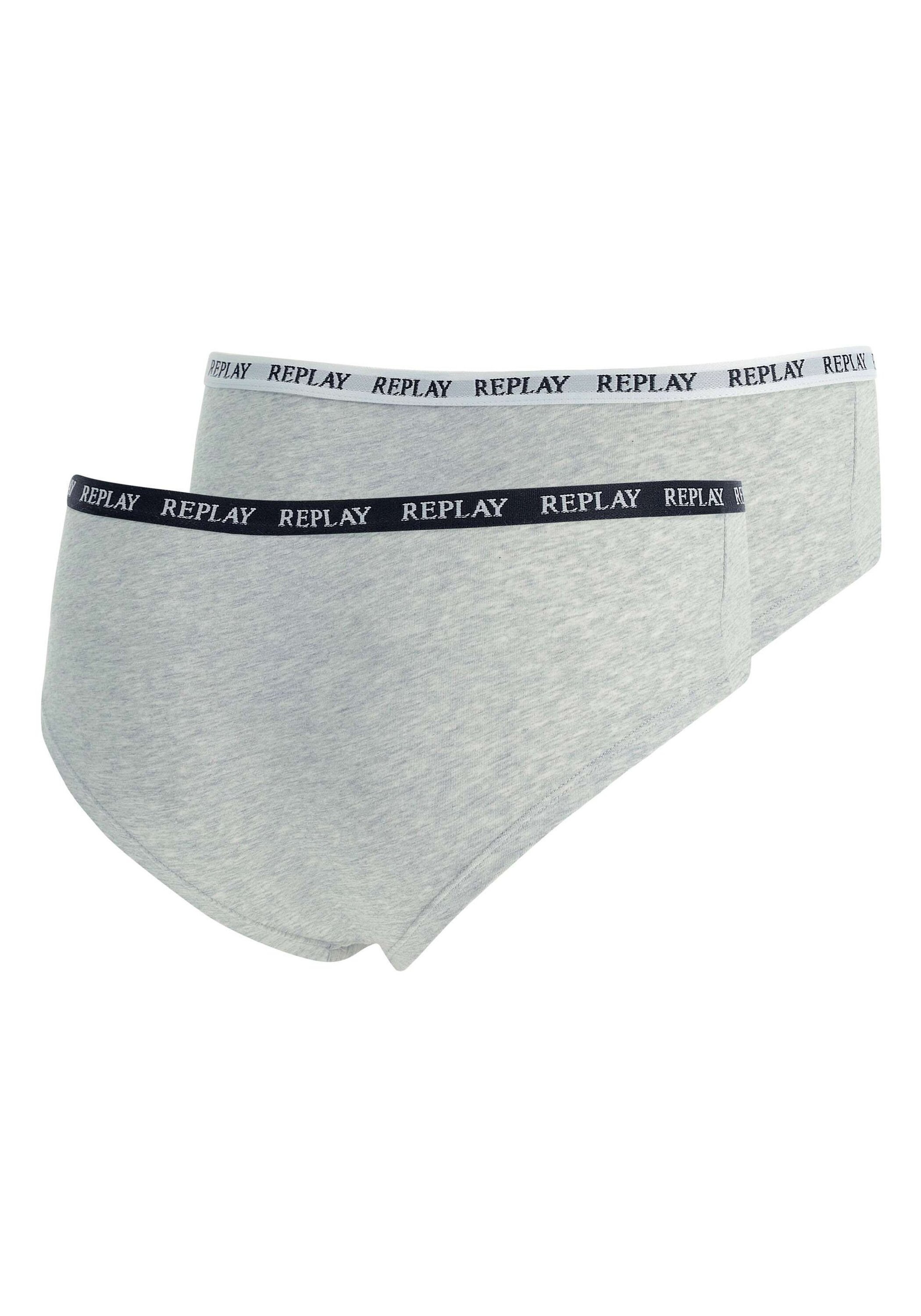 Replay Panty »Panty REPLAY LADY CULOTTE Style 1 T/C 2pcs waterfall pack 2er Pack«