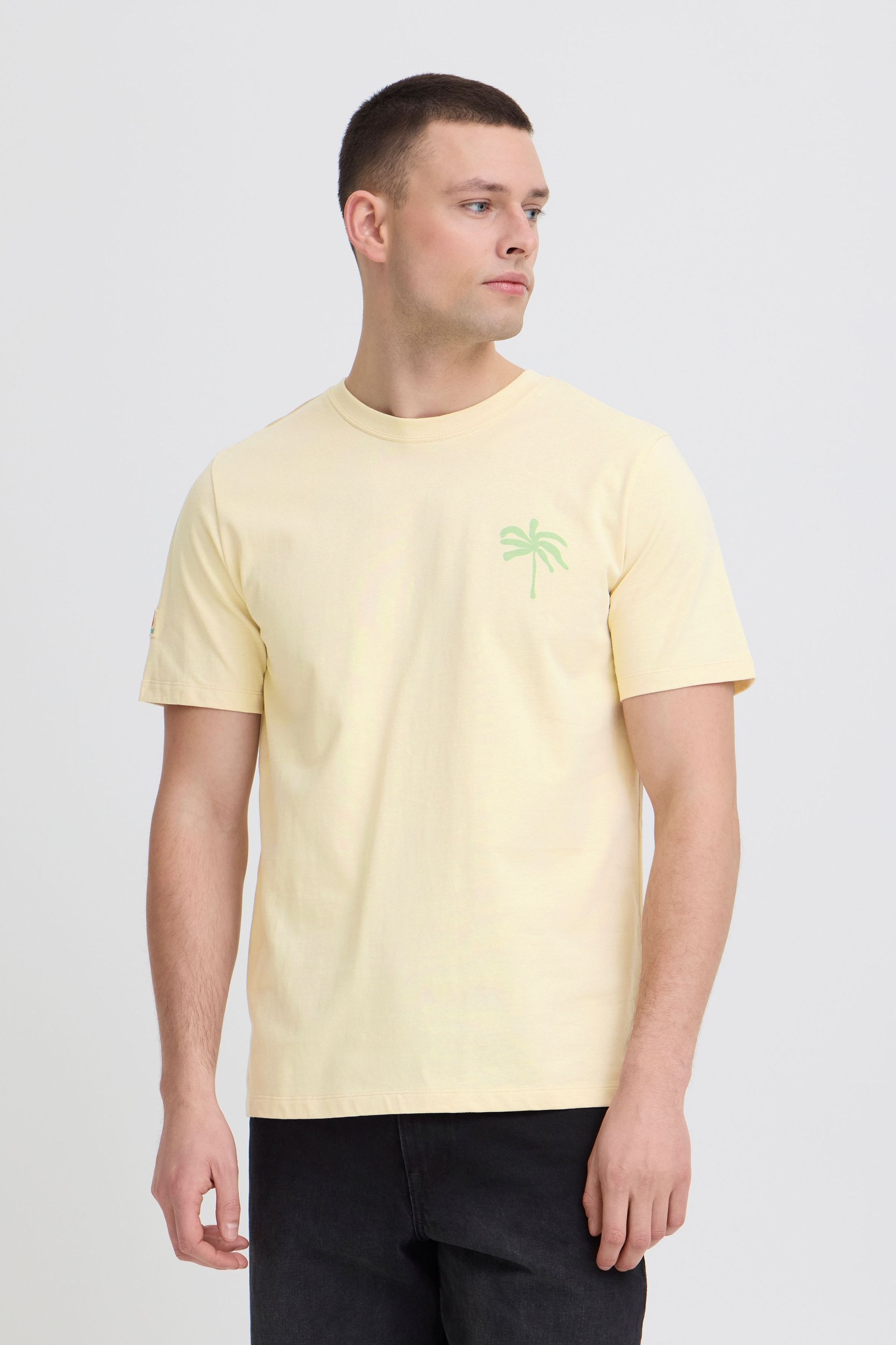 Blend Rundhalsshirt "BHSun" Modisches T-Shirt mit Backprint günstig online kaufen