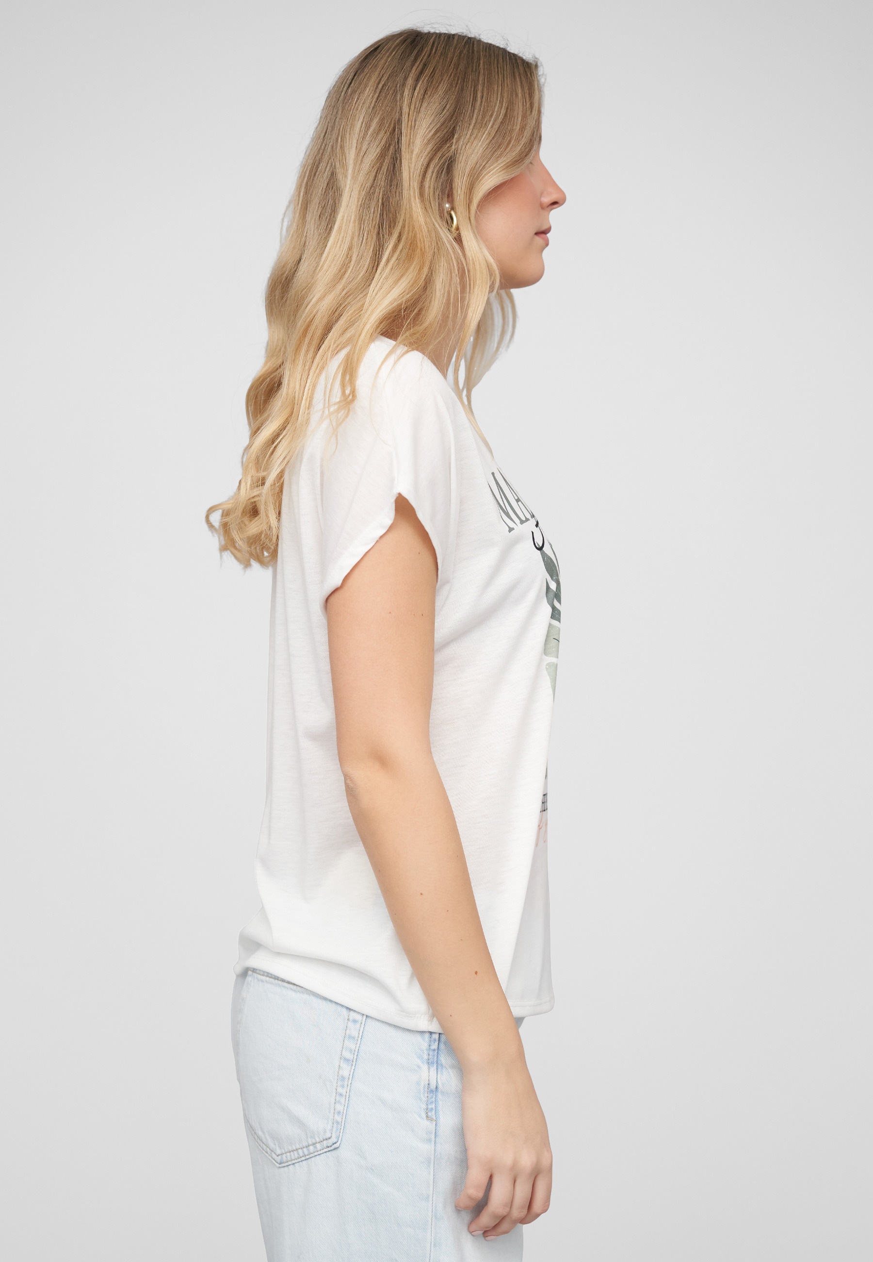 CLOUD 5IVE T-Shirt »CLOUD 5IVE Viskose T-Shirt Print« 1