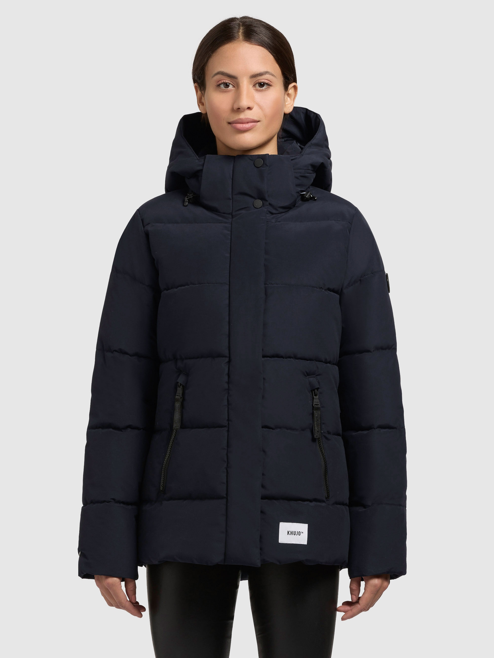 khujo Steppjacke »MANC«, mit Kapuze