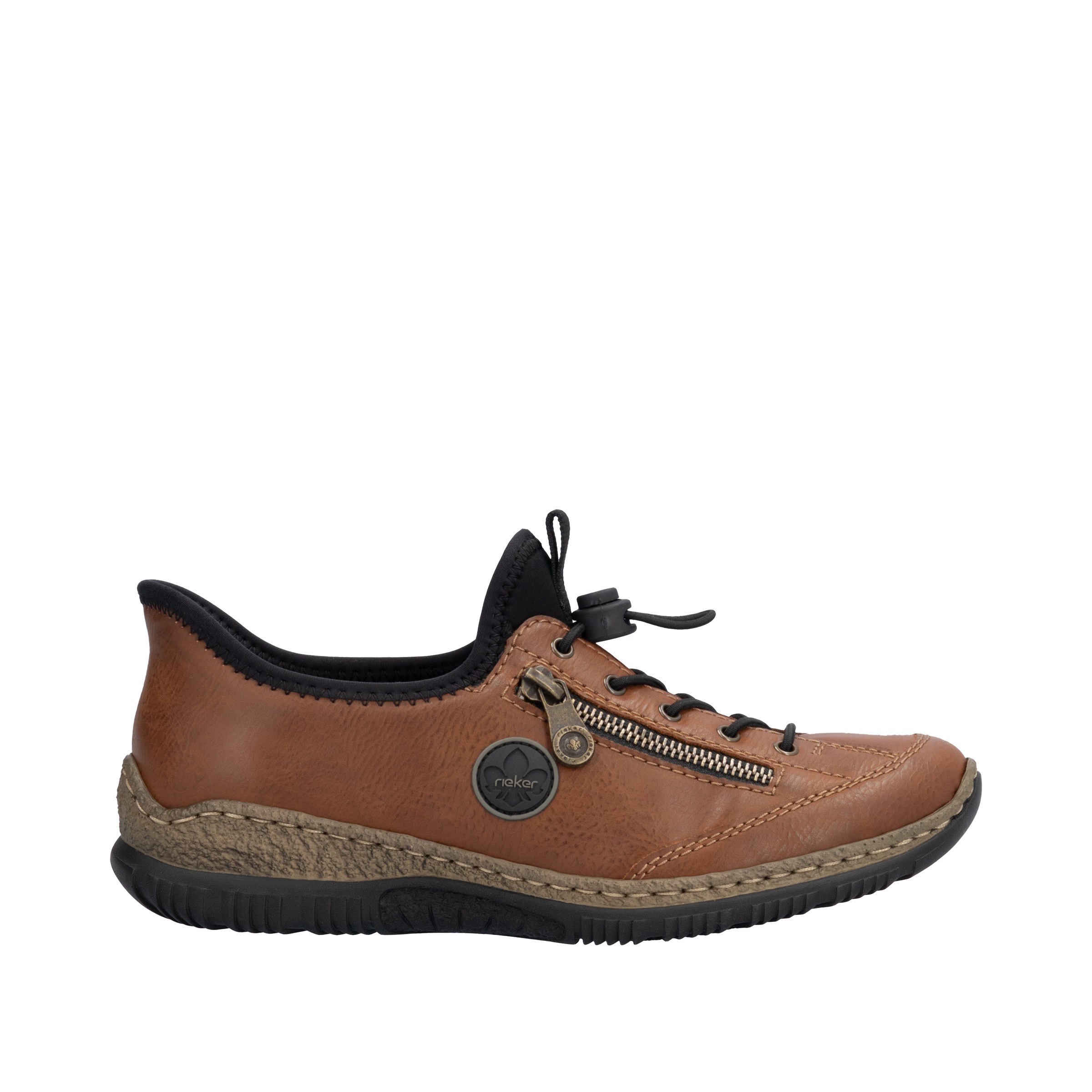 Rieker Slip-On Sneaker »Ready2GO«, Schlupfschuh, Freizeitschuh, Halbschuh mit MemoSoft-Ausstattung