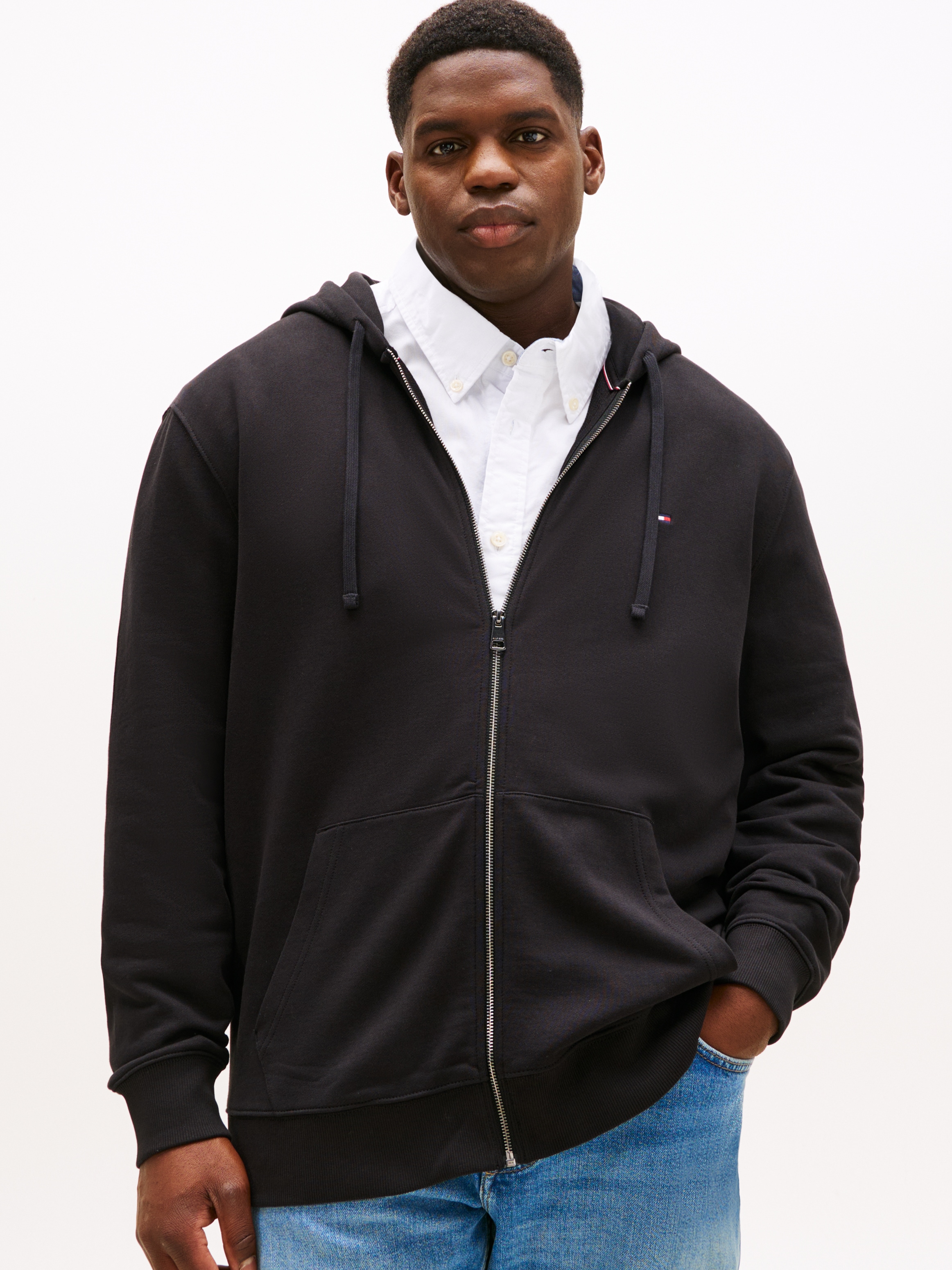 Tommy Hilfiger Big & Tall Kapuzensweatjacke "BT-ESSENTIAL TERRY ZIP THROUGH günstig online kaufen