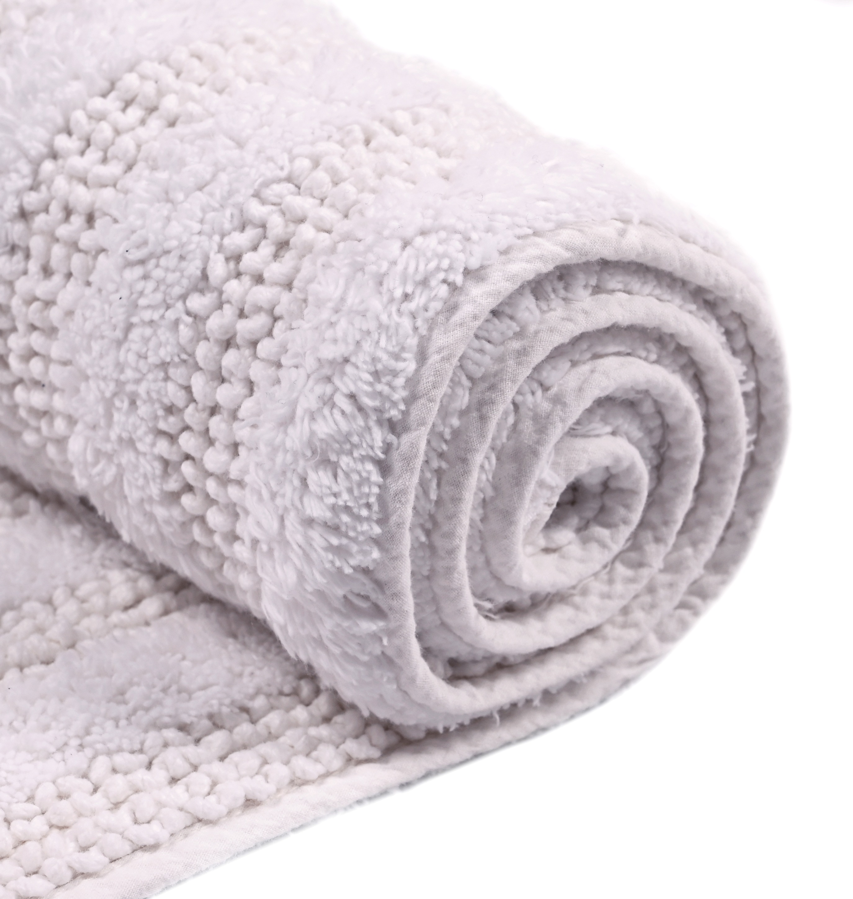 Thumbnail - my home Badematte "Inga, Rahmen, Badvorleger, Badezimmer Teppich", beidseitig nutzbar-fußbodenheizungsgeeignet-strapazie...