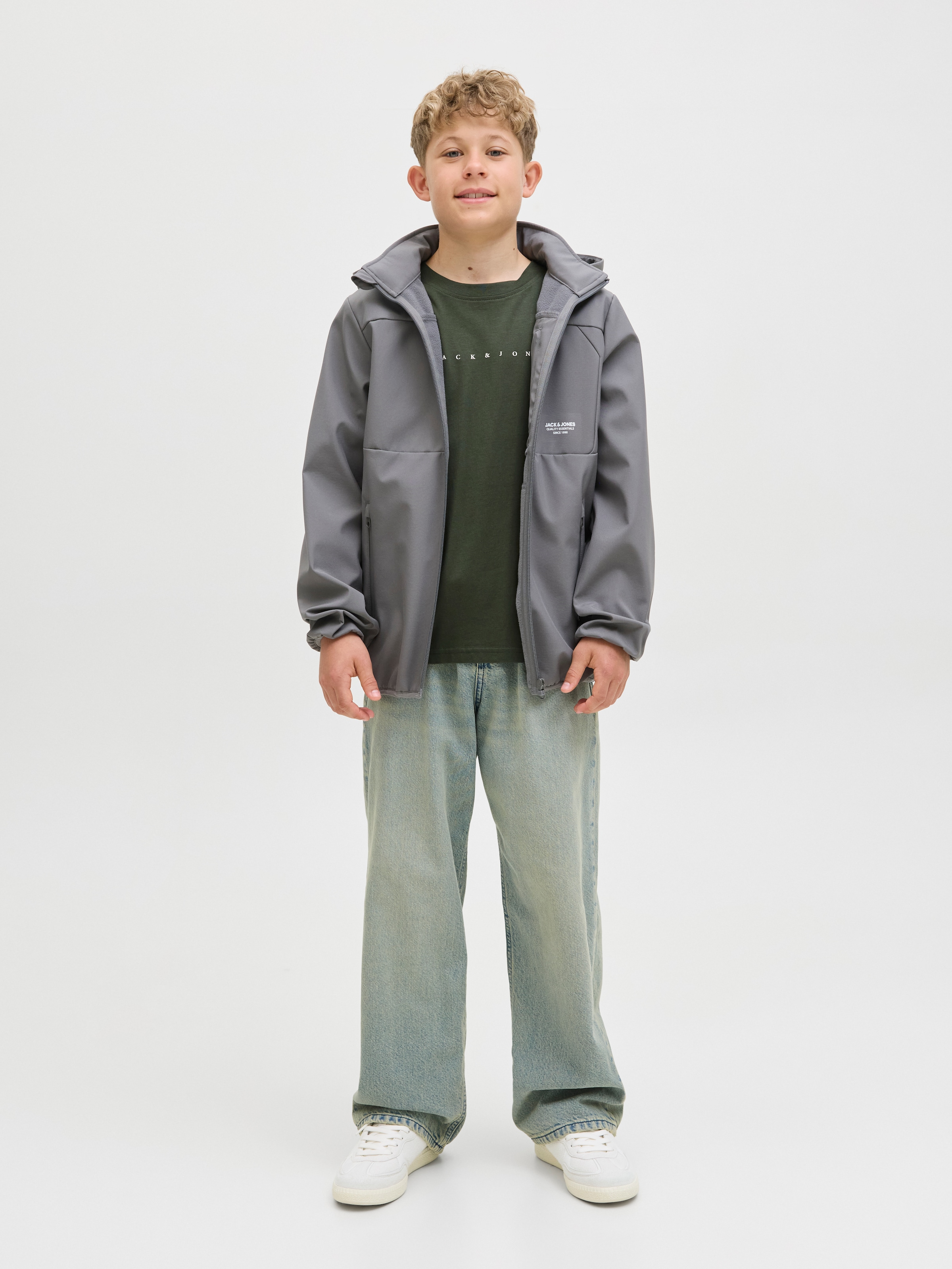 Jack & Jones Junior Kurzarmshirt »JJESTAR lässig, weich, atmungsaktiv, stylisch«, bedruckt, casual, relaxed fit, Rundhals