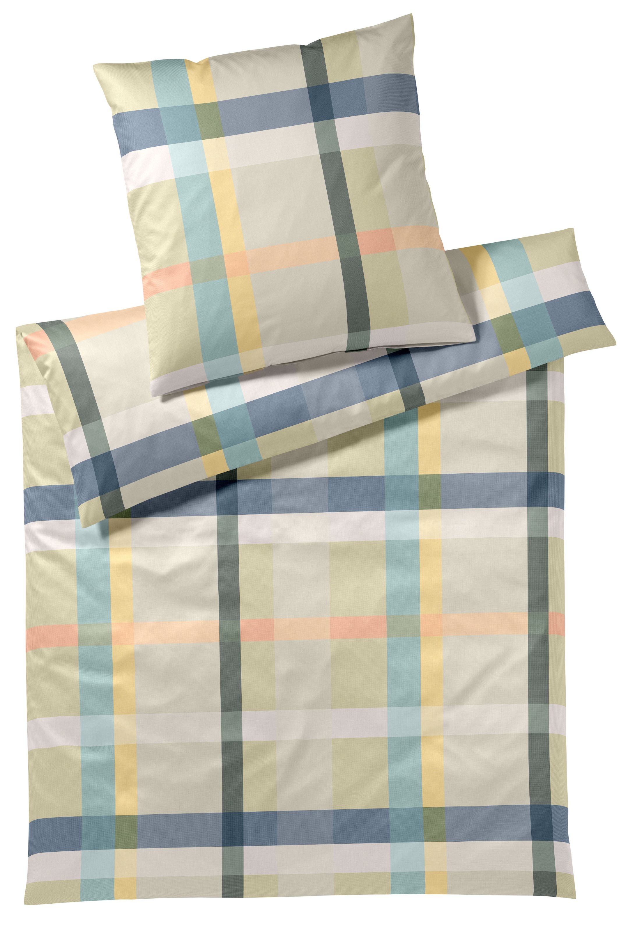 Elegante Bettwäsche "carree" 2 Stk. angenehmes Hautgefühl günstig online kaufen