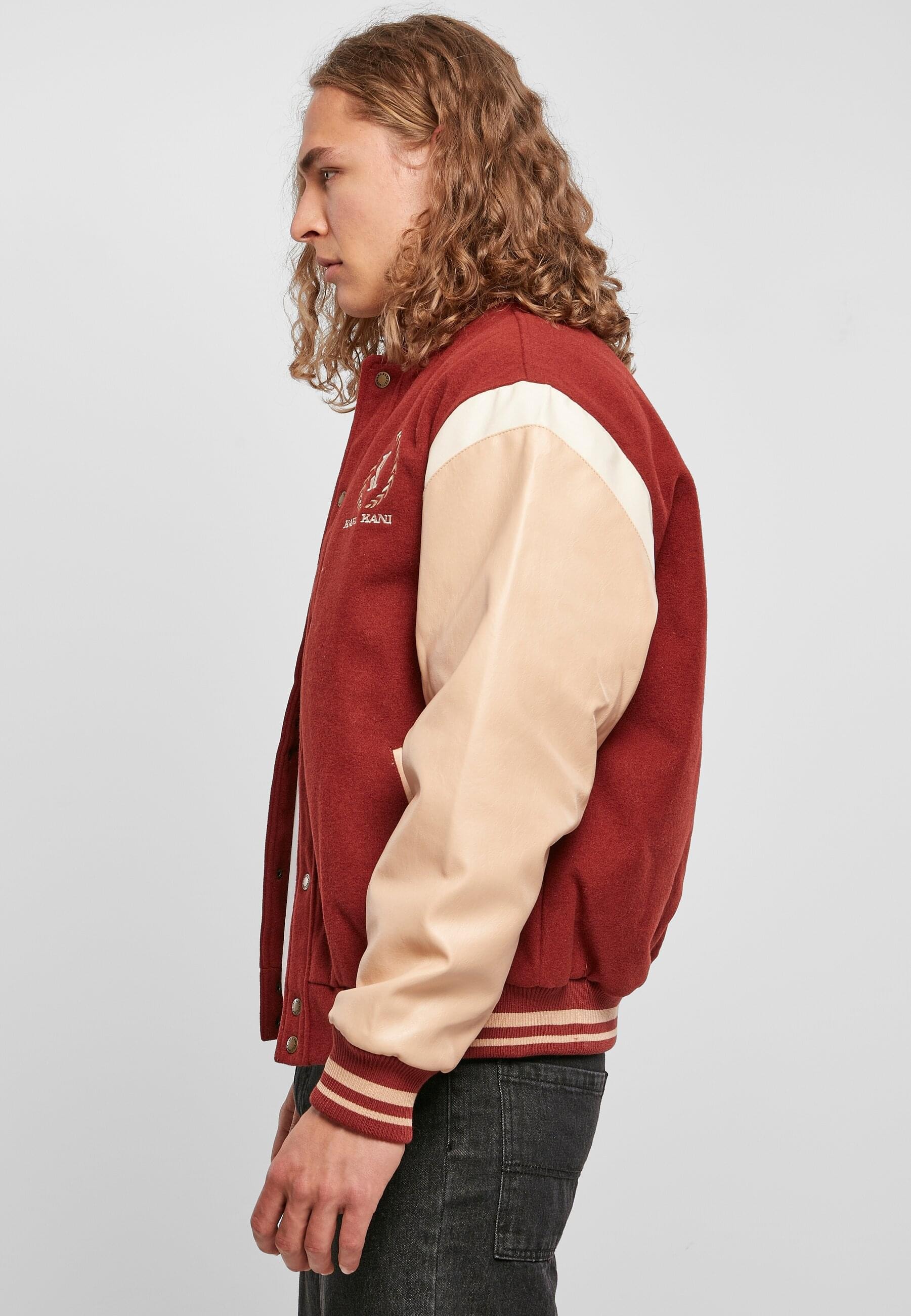 Karl Kani Collegejacke »Karl Kani Herren KM223-076-1 KK OG College Jacket«, (1 St.), ohne Kapuze