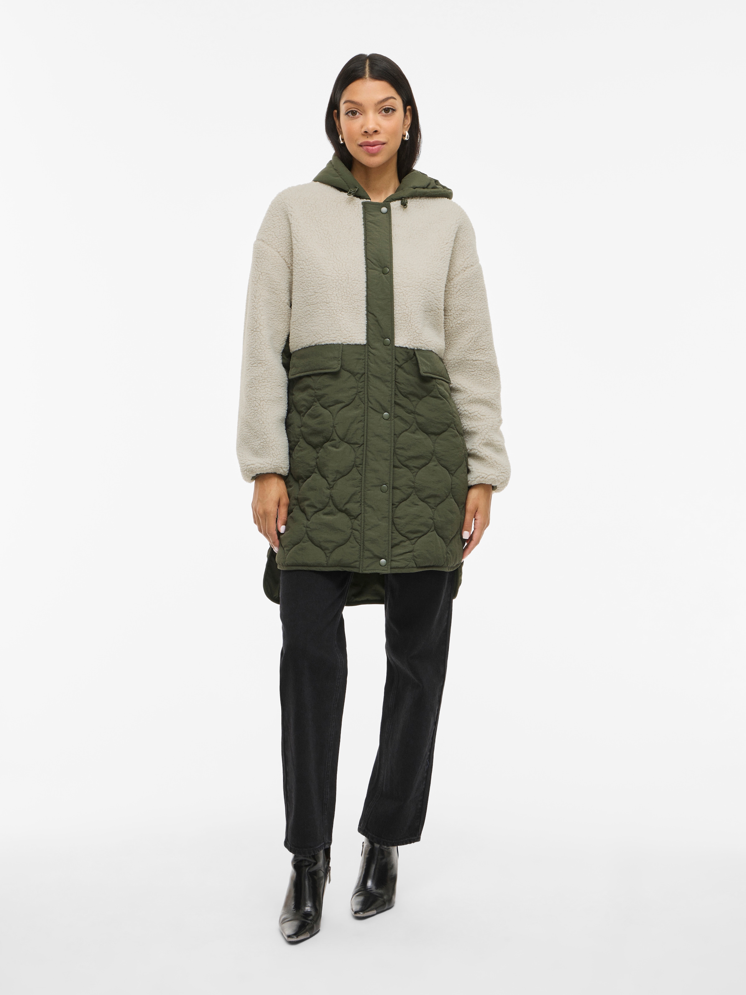 Vila Steppmantel "VITONE L/S COAT/TB" günstig online kaufen