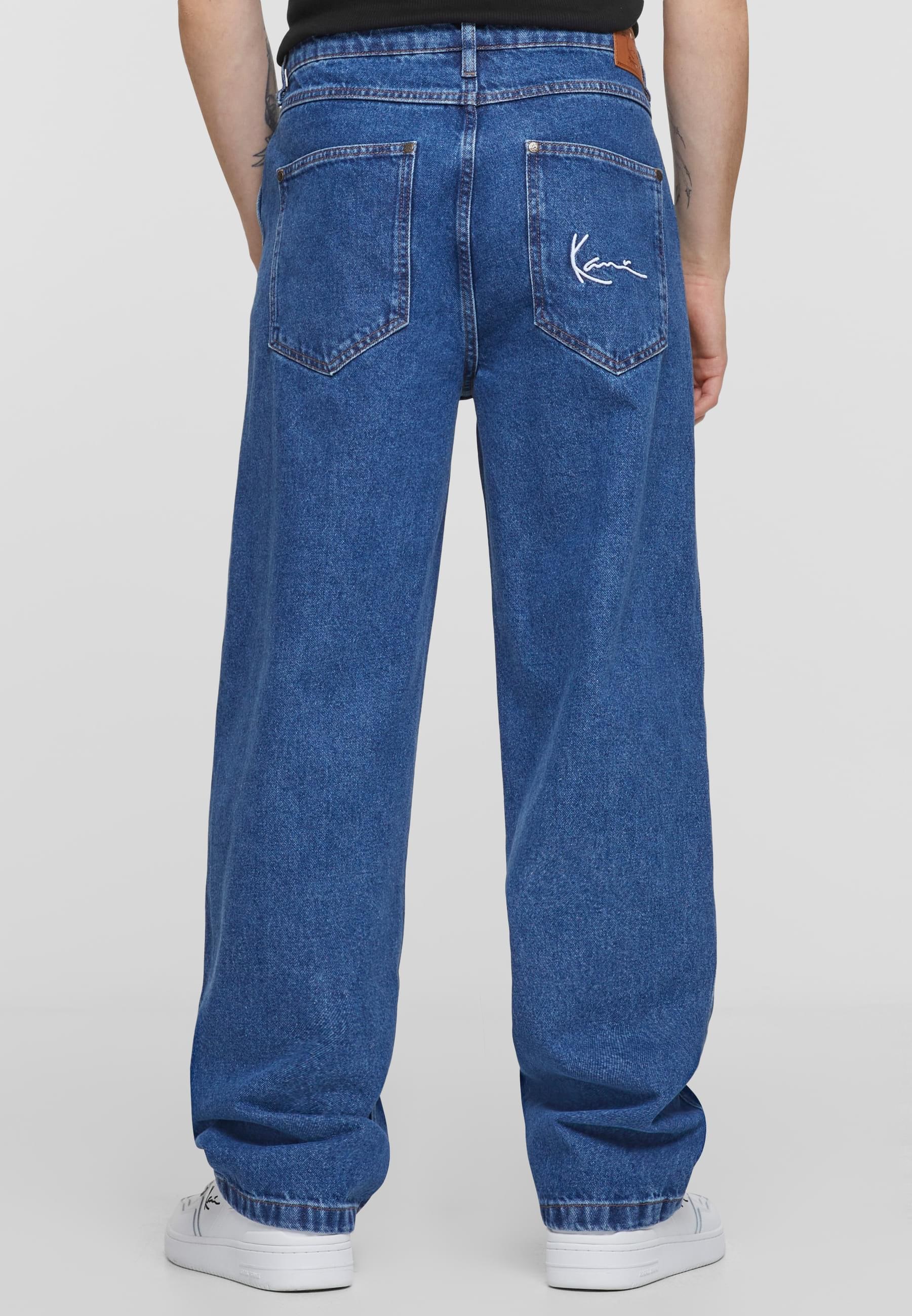 Karl Kani Bequeme Jeans »Karl Kani Herren KK Small Signature Baggy Five Pocket Denim«