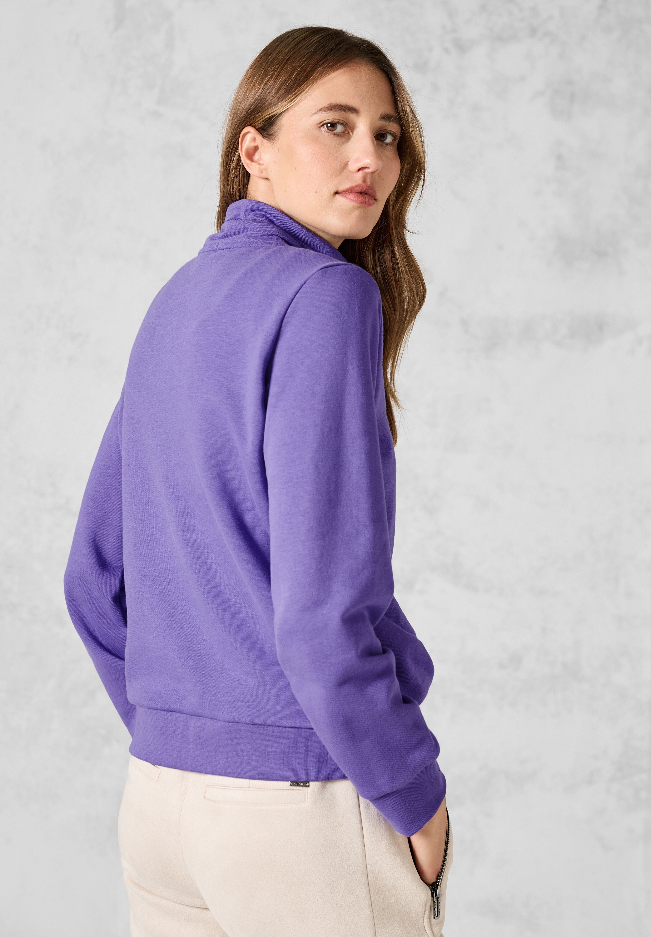 Cecil Sweatshirt, im soften Baumwoll-Mix