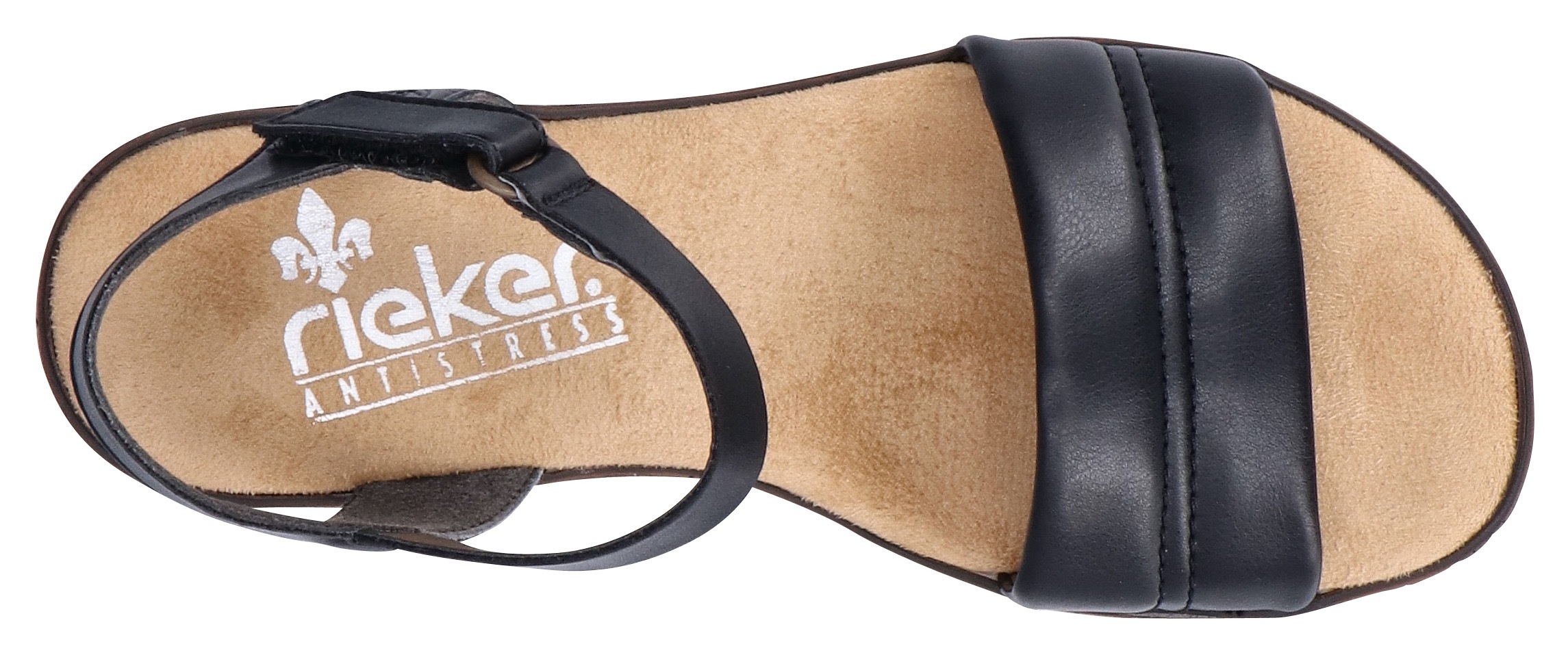 Rieker Riemchensandale mit kleinem Klett am Riemchen