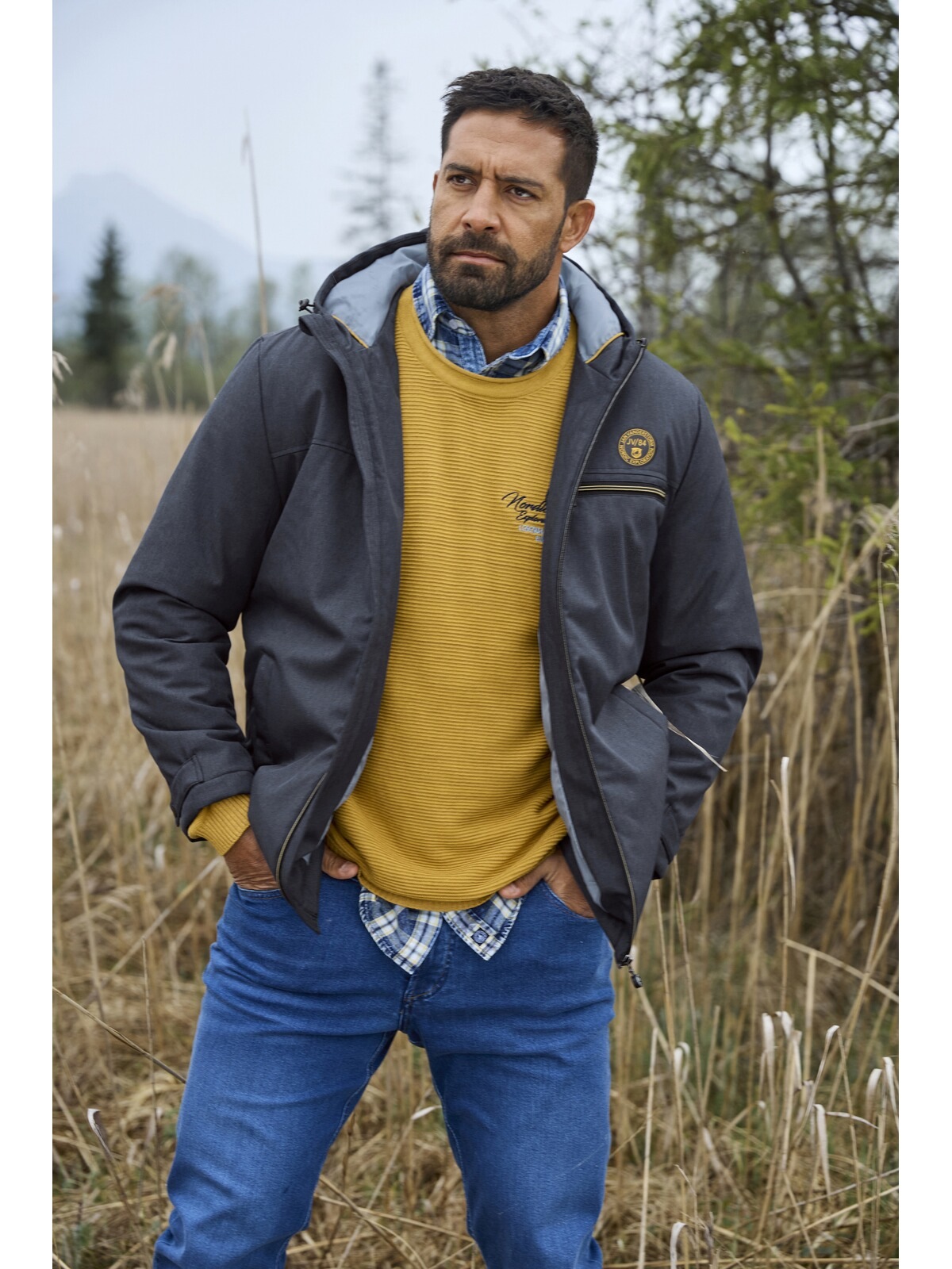Jan Vanderstorm Langjacke »Jacke RODBRECHT«, (1 St.)