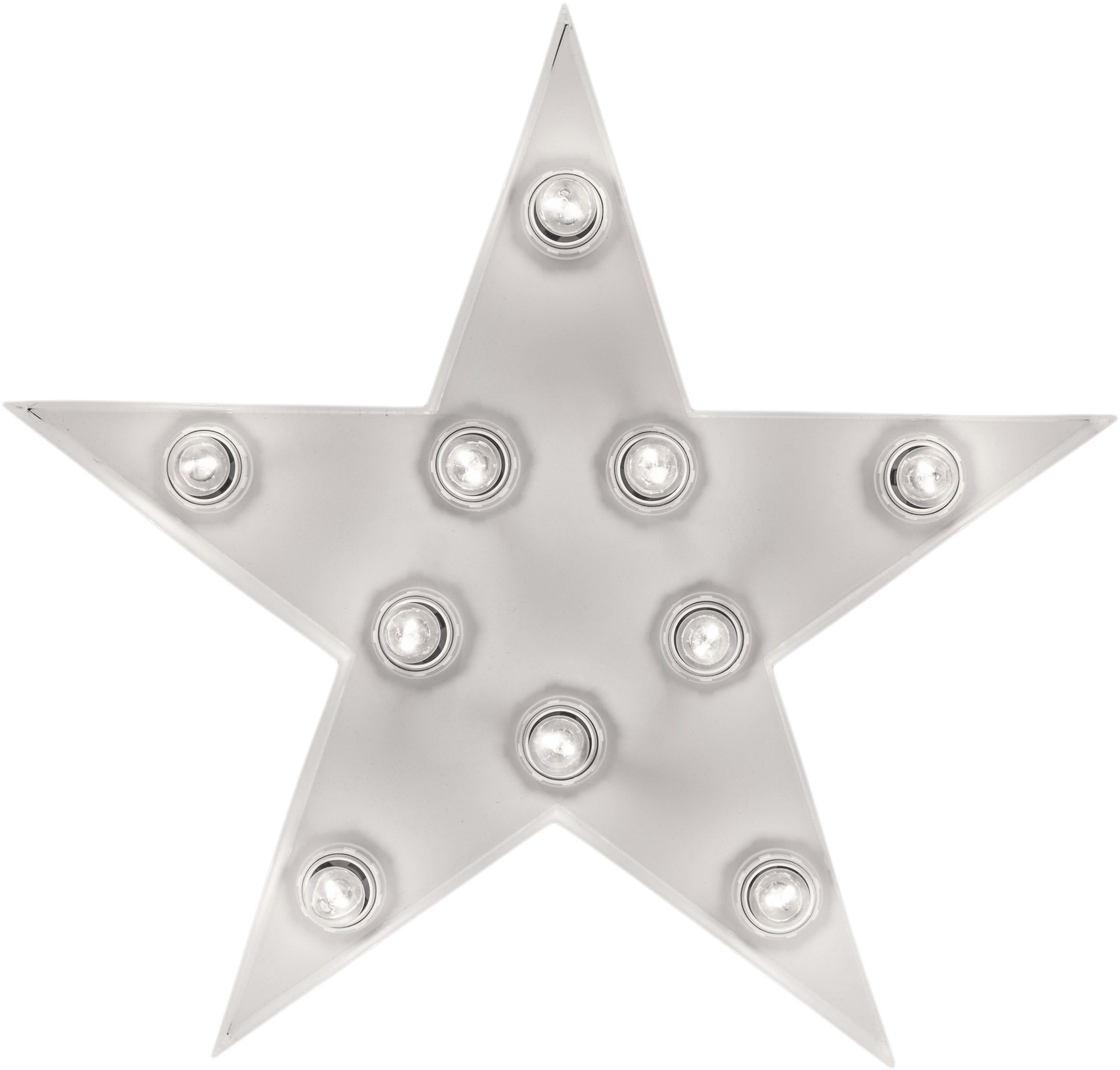 MARQUEE LIGHTS LED Dekolicht »Star« 10 flammig lemput...