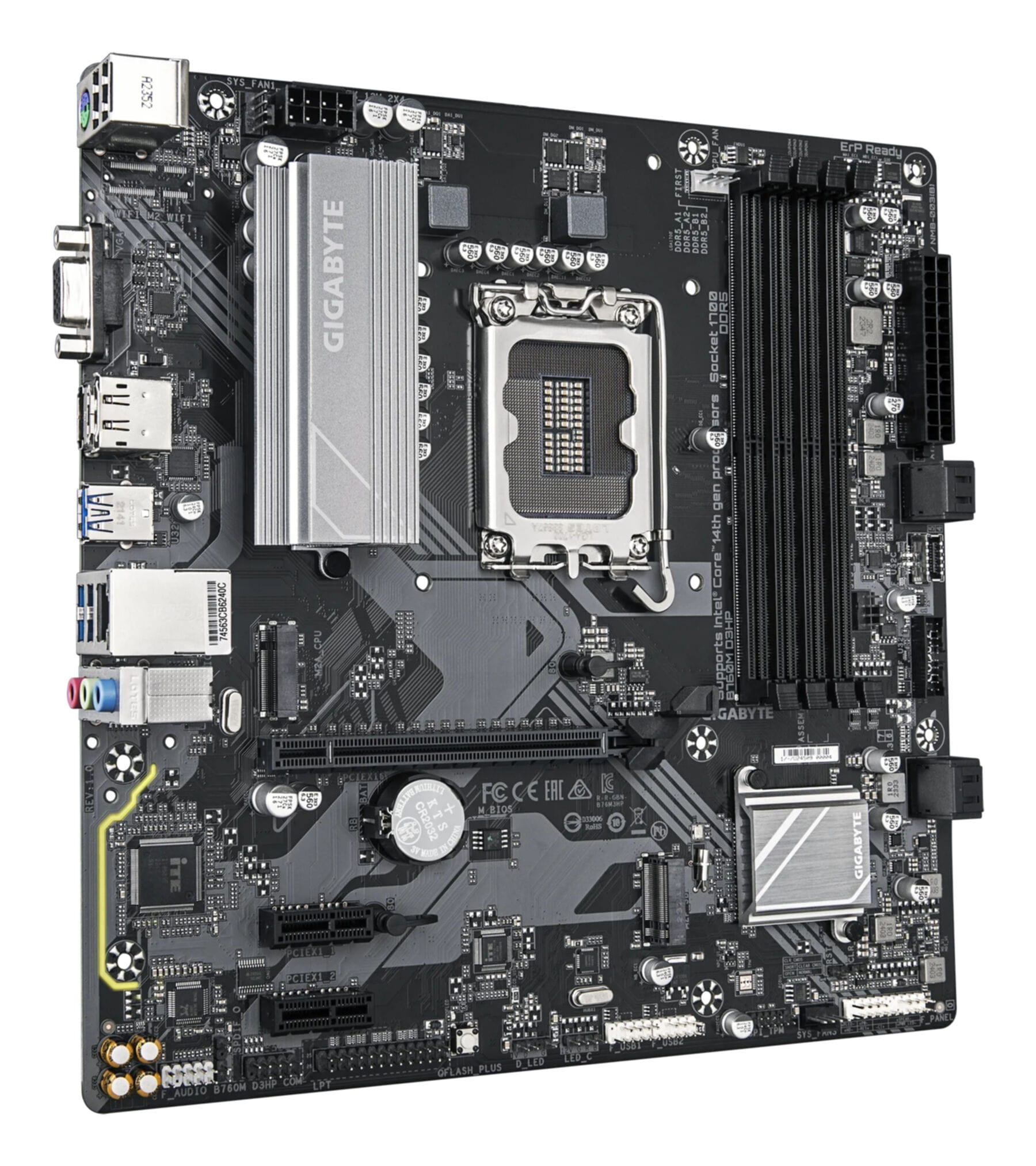 Gigabyte Mainboard »B760M D3HP Mainboard - Intel Core CPUs der 14. Generation, 4+1+1 Phase«