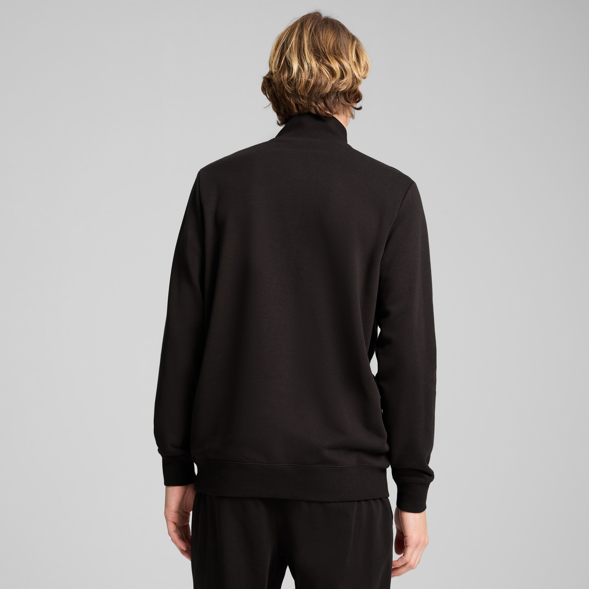 PUMA Langarmshirt "ESS NO. 1 LOGO HALF-ZIP TR" Regular Fit, mit Reißverschl günstig online kaufen