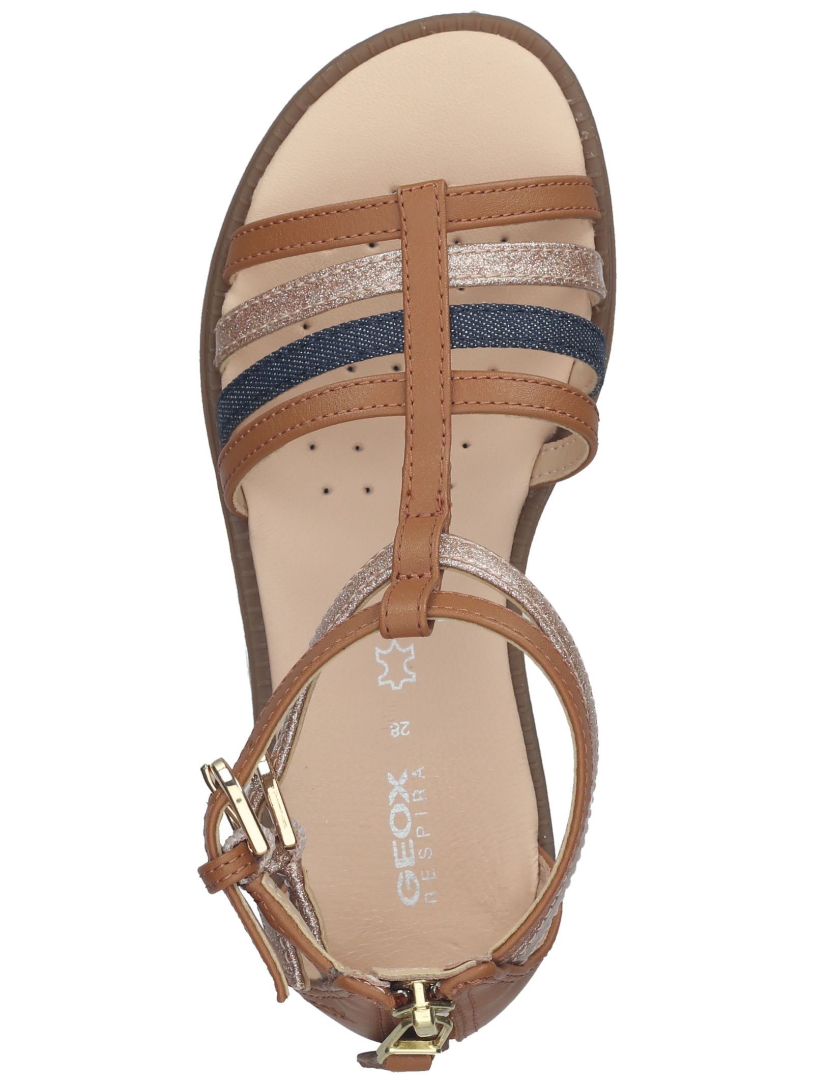 Geox Riemchensandalette »Geox Sandalen Lederimitat«