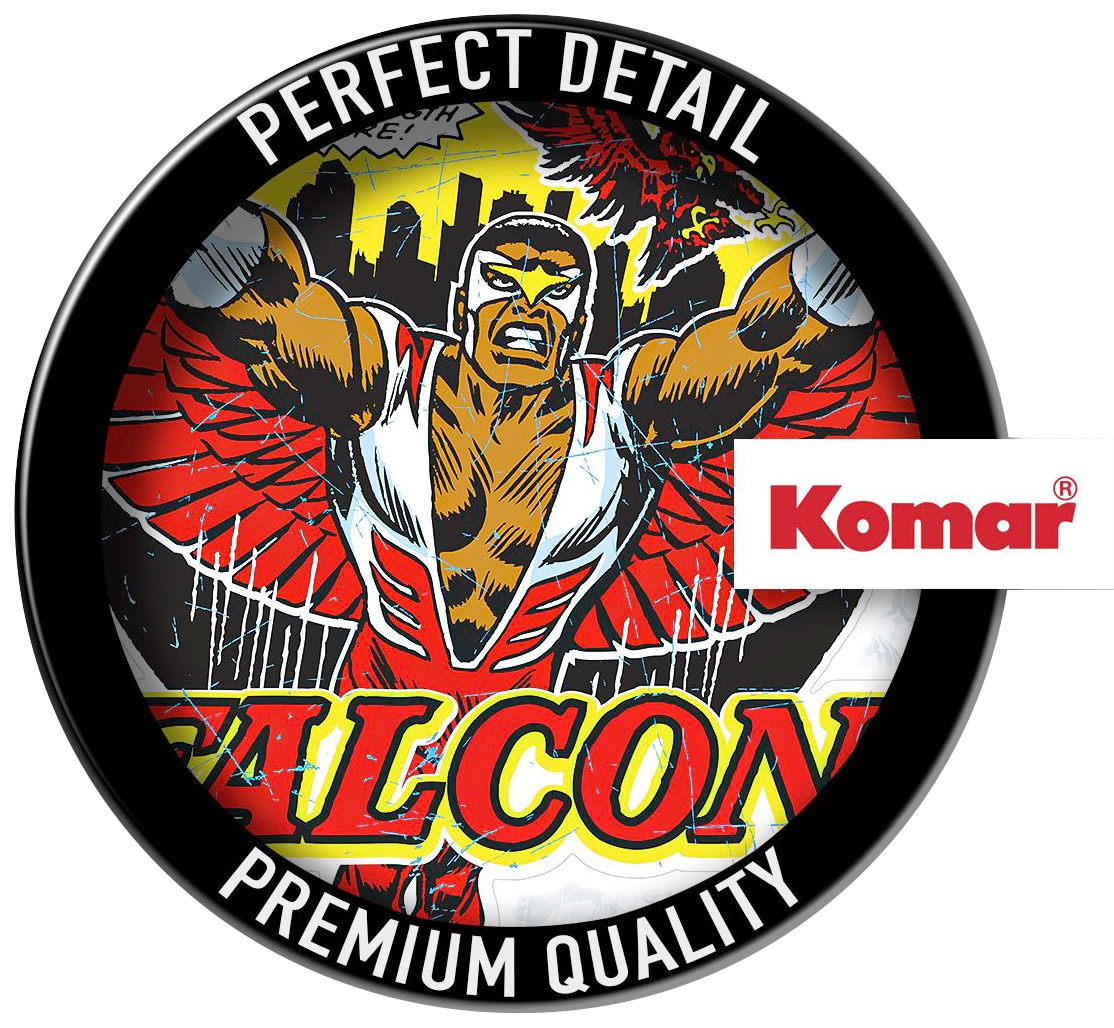 Komar Wandtattoo »Falcon Comic Classic«, (1 St.), 50x70 cm (Breite x Höhe), selbstklebendes Wandtattoo