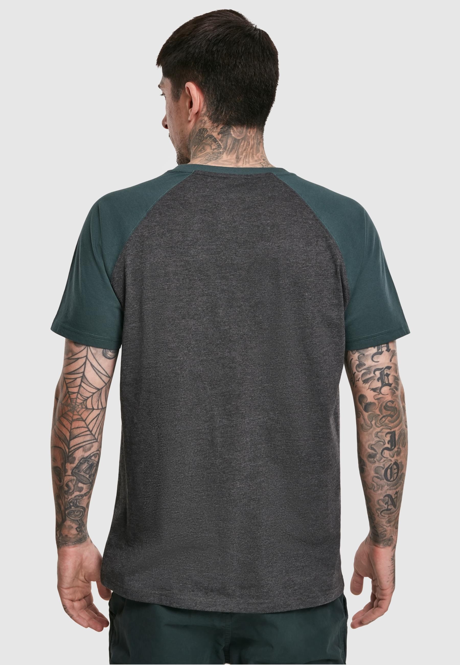 URBAN CLASSICS T-Shirt »Urban Classics Herren Raglan Contrast Tee«, (1 tlg.)