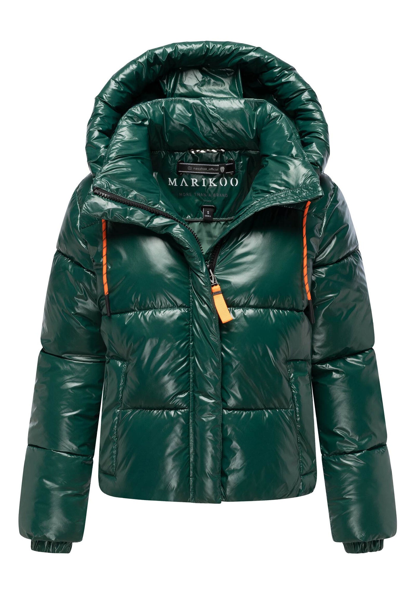 Marikoo Winterjacke »Skyraa«, Leicht glänzendes Obermaterial mit moderner Steppung