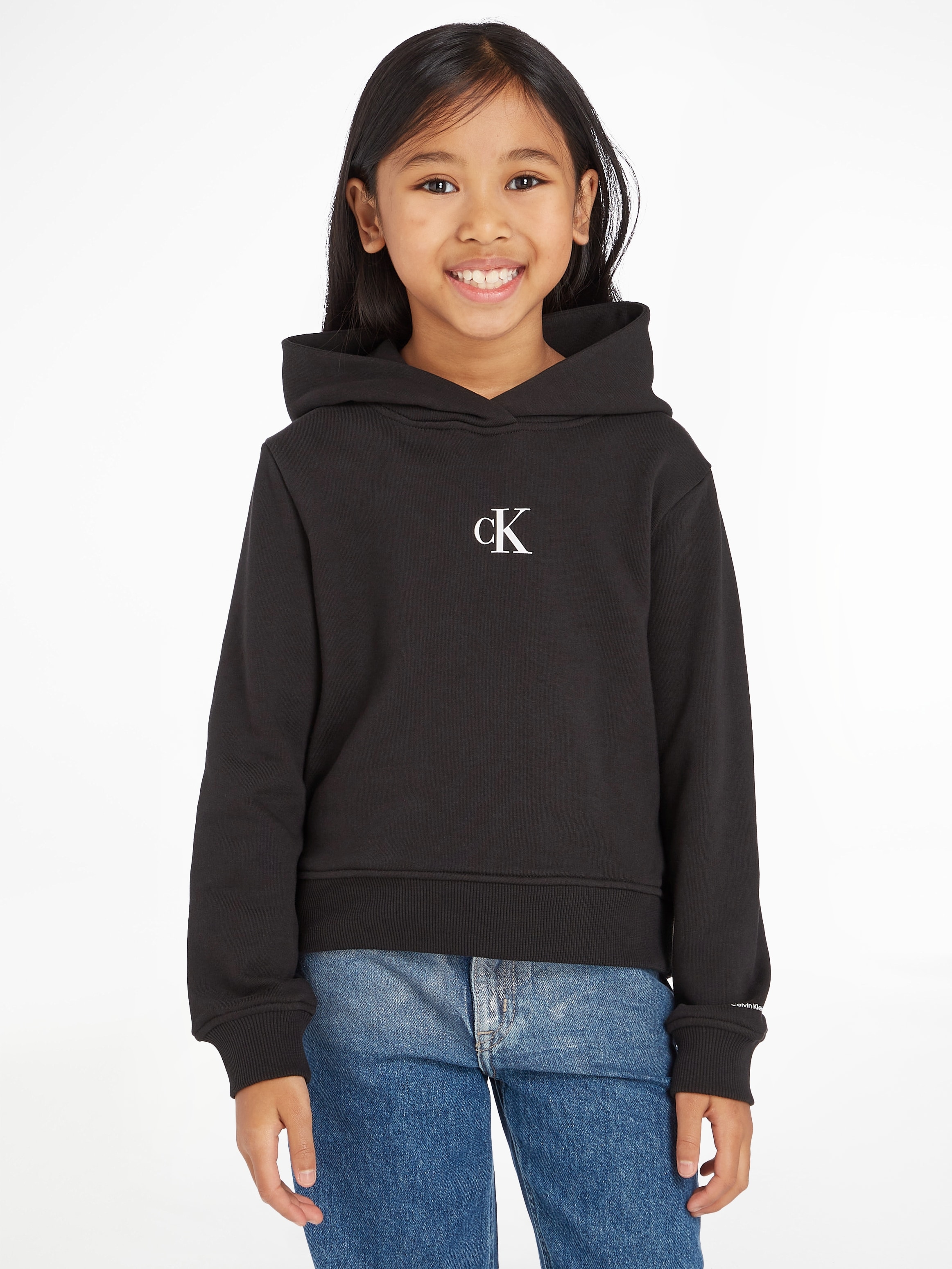 Calvin Klein Jeans Kapuzensweatshirt »CK LOGO BOXY HOODIE«, für Kinder bis 16 Jahre