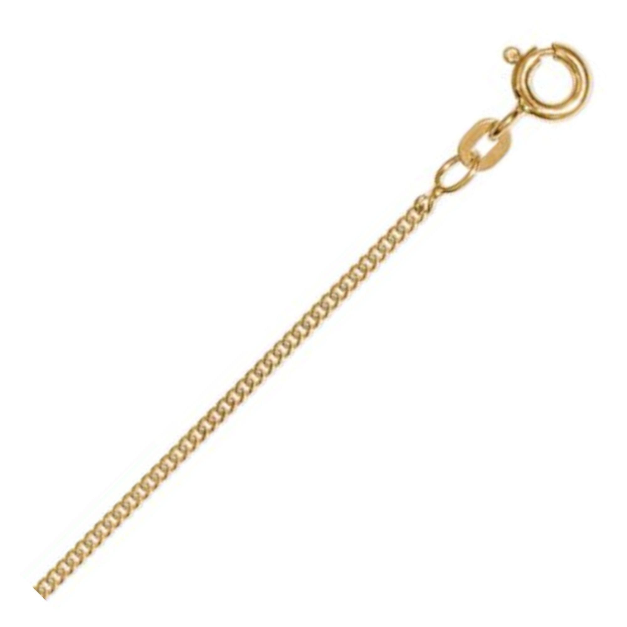 ONE ELEMENT Goldkette 333 Yellow Gold Chain Necklace Gold 45 cm