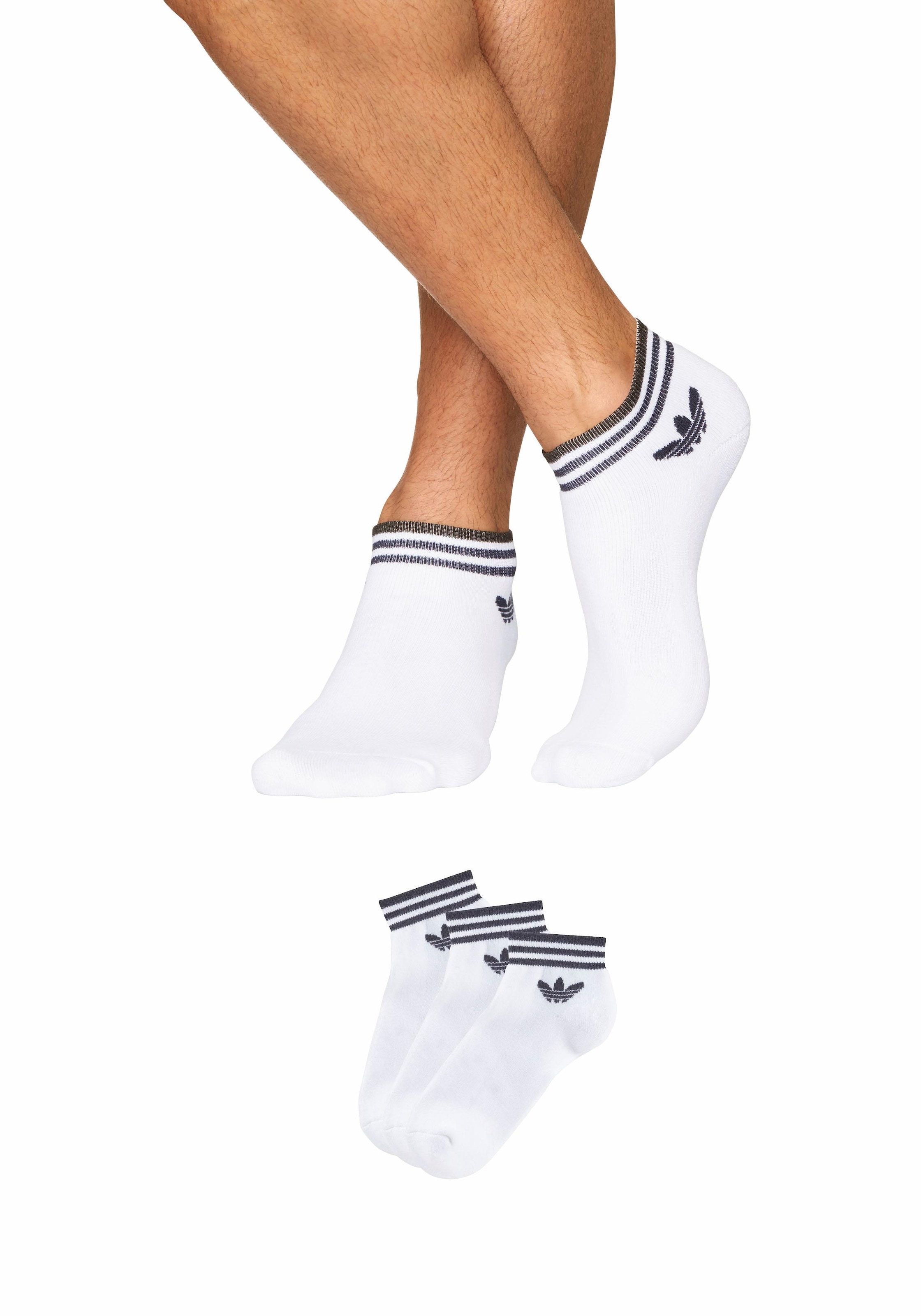 adidas Originals Sportsocken »TREFOIL ANKLE, 3 PAAR«, (3 Paar)