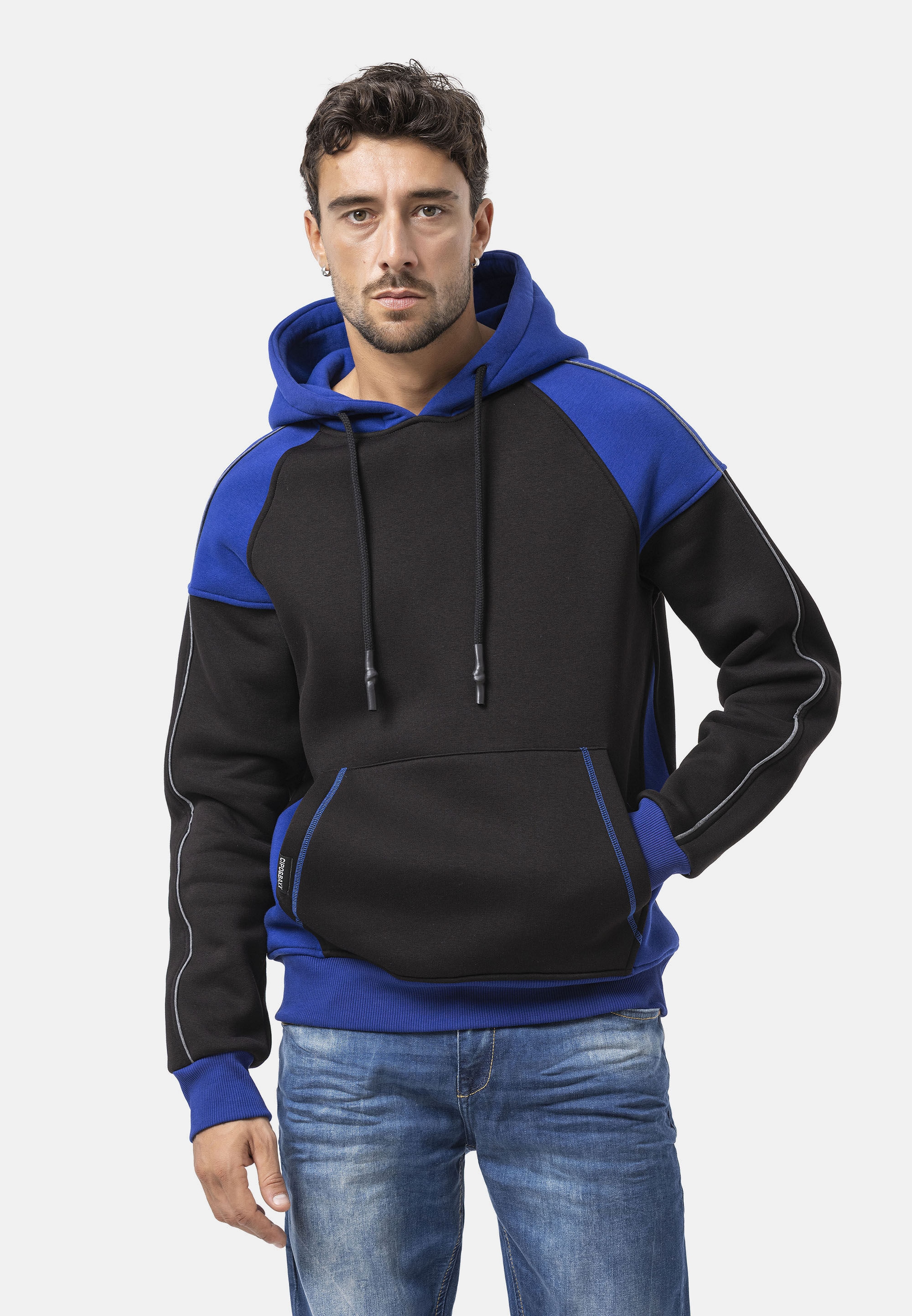 Cipo & Baxx Sweatshirt »CL591«, 1 tlg. mit Kapuze
