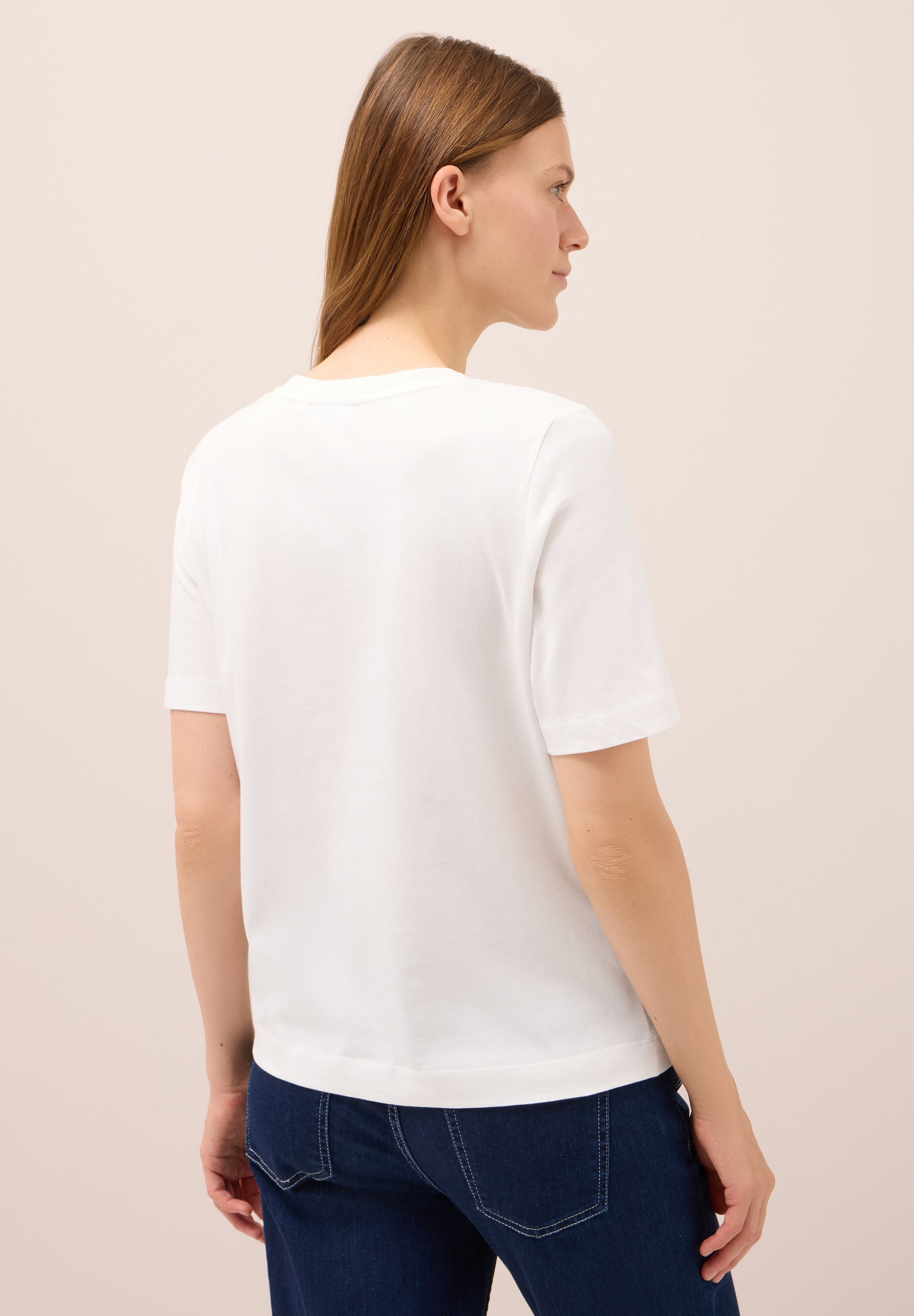 Cecil T-Shirt, aus reiner Baumwolle