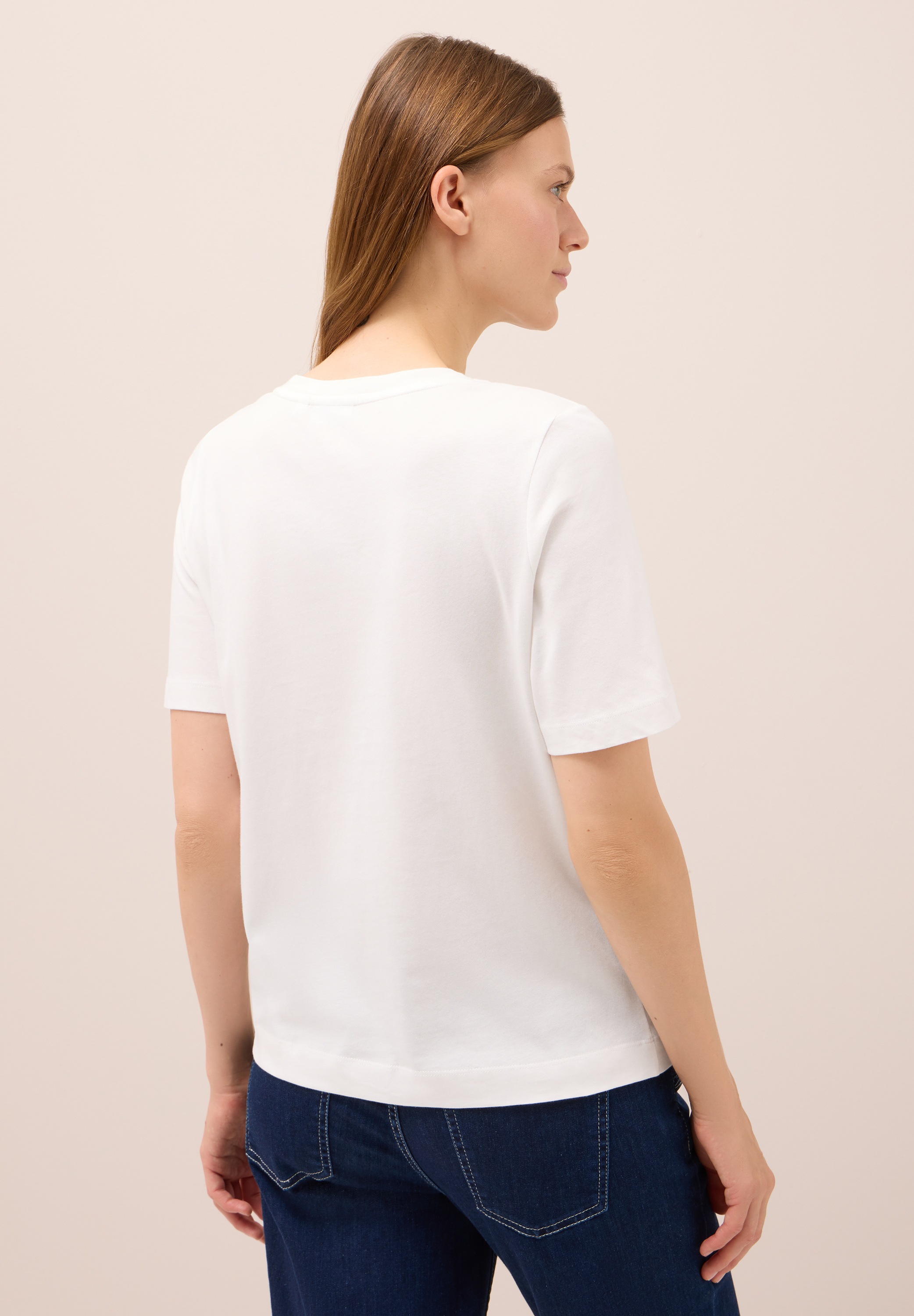 Cecil T-Shirt, aus reiner Baumwolle günstig online kaufen