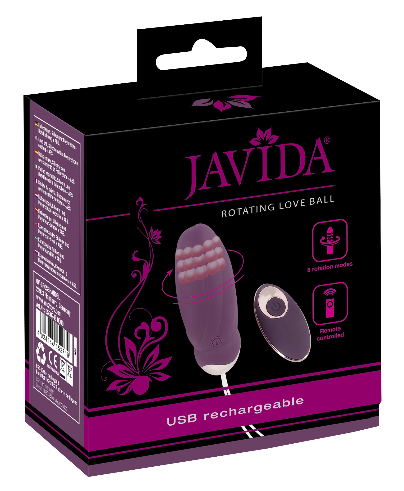 Javida Liebeskugeln »Vibroei Rotating Love Ball«