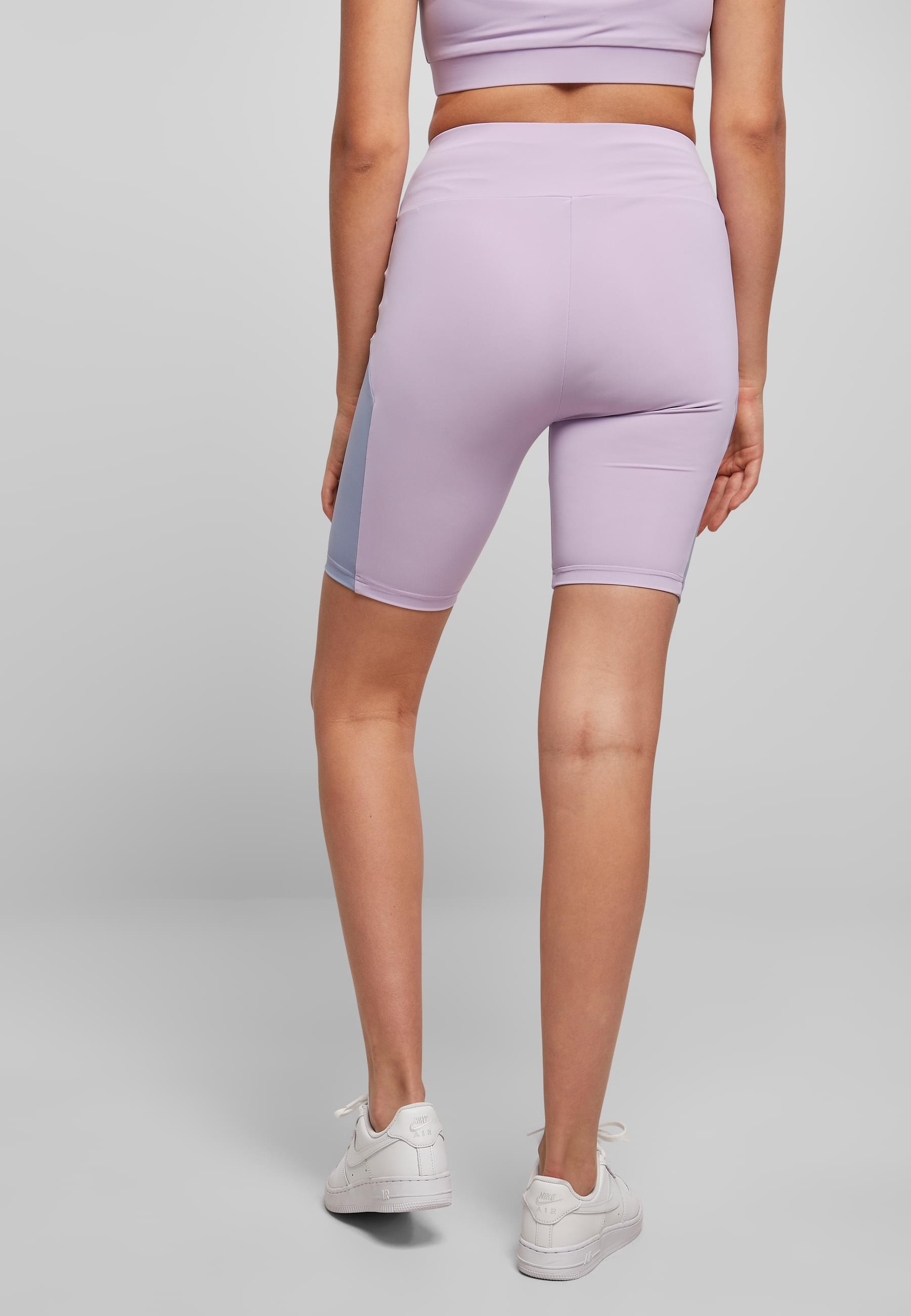 URBAN CLASSICS Radlerhose »Urban Classics Damen Ladies Color Block Cycle Shorts«, (1 tlg.)