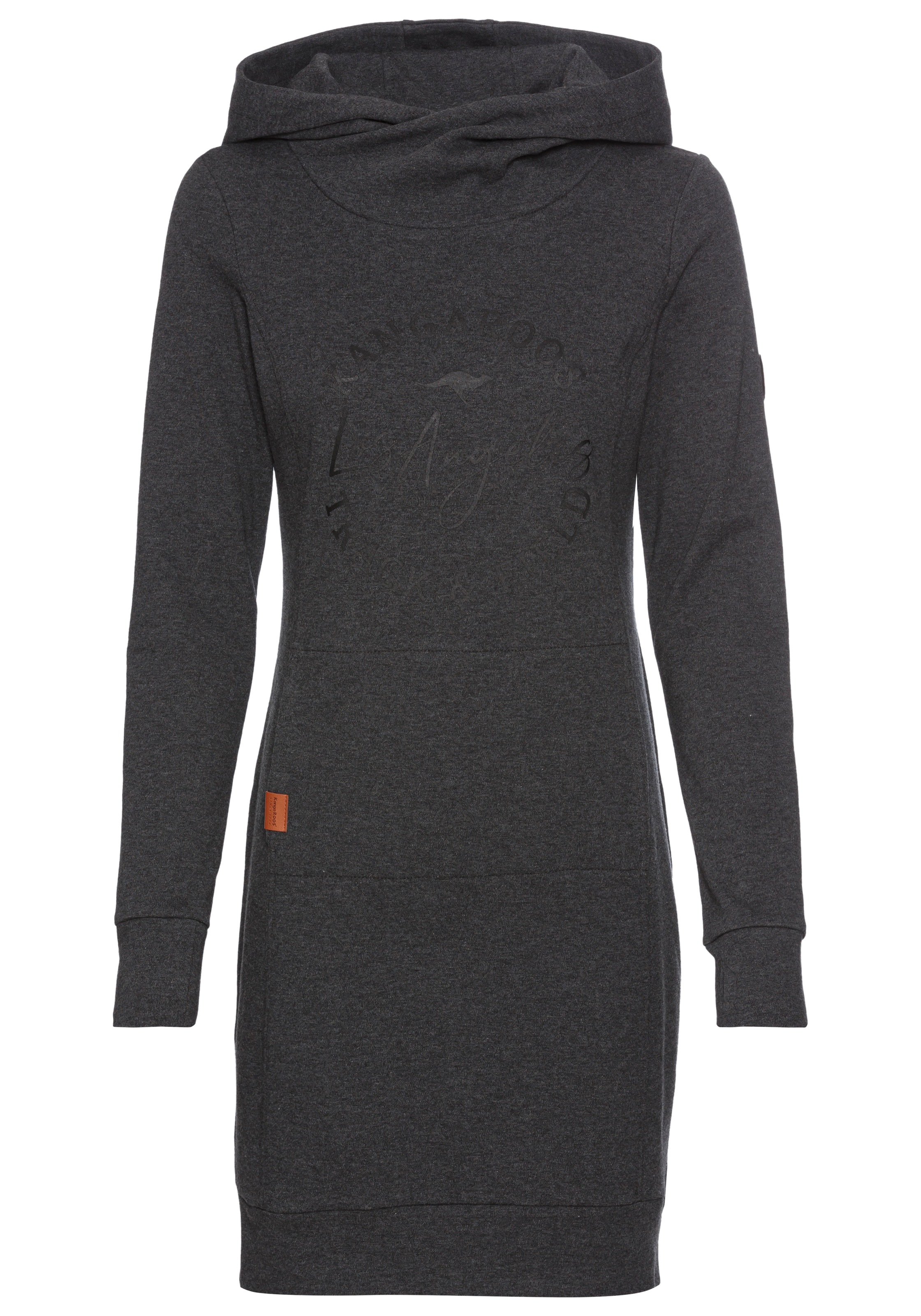 KangaROOS Sweatkleid, mit Brustprint