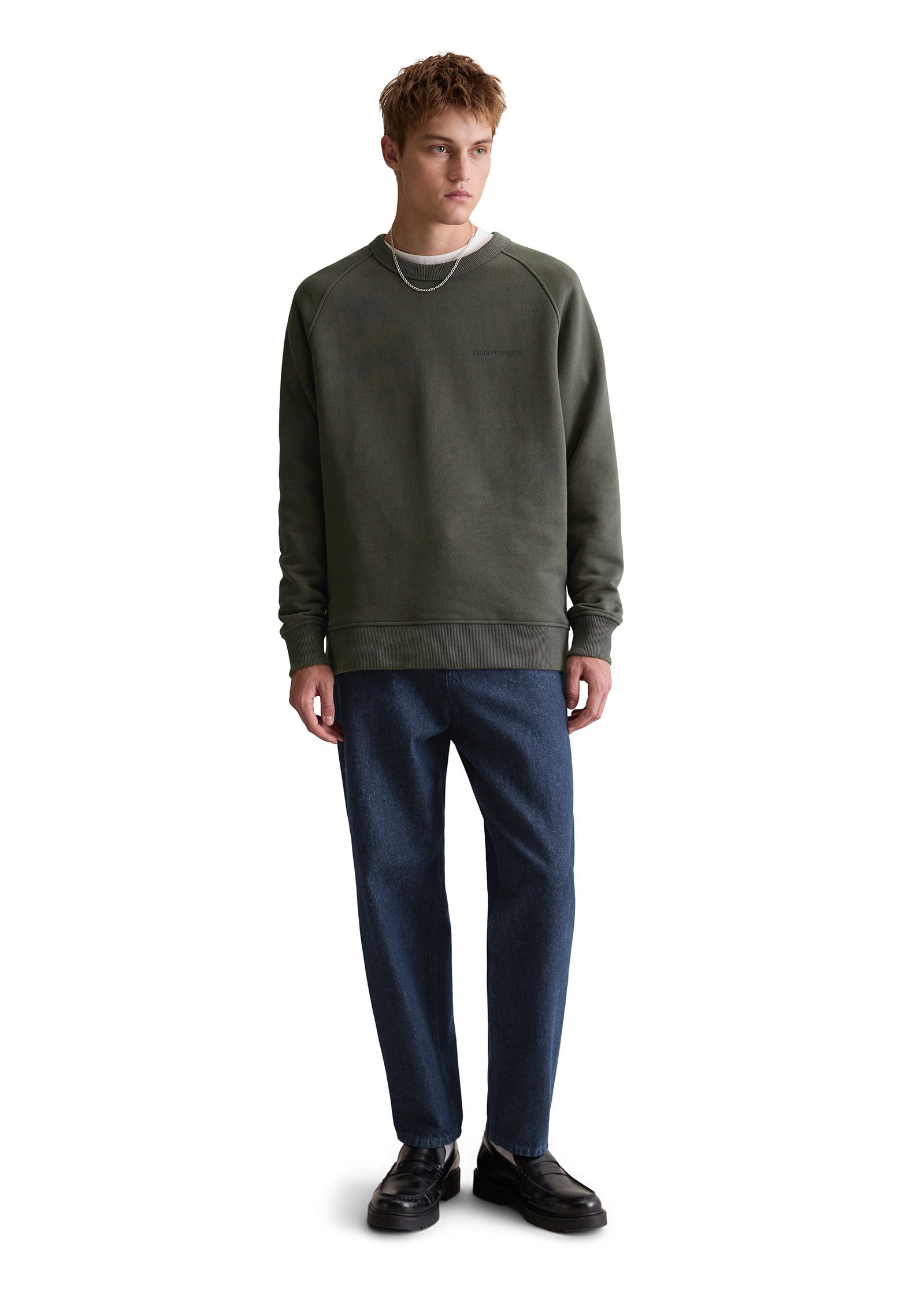 Marc O'Polo DENIM Sweatshirt »aus schwerer, strukturierter Qualität«