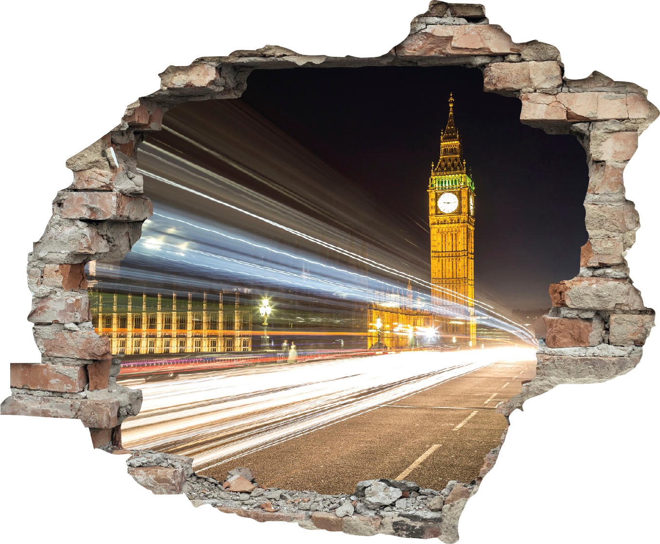 queence Wandtattoo »Big Ben« (1 St.)