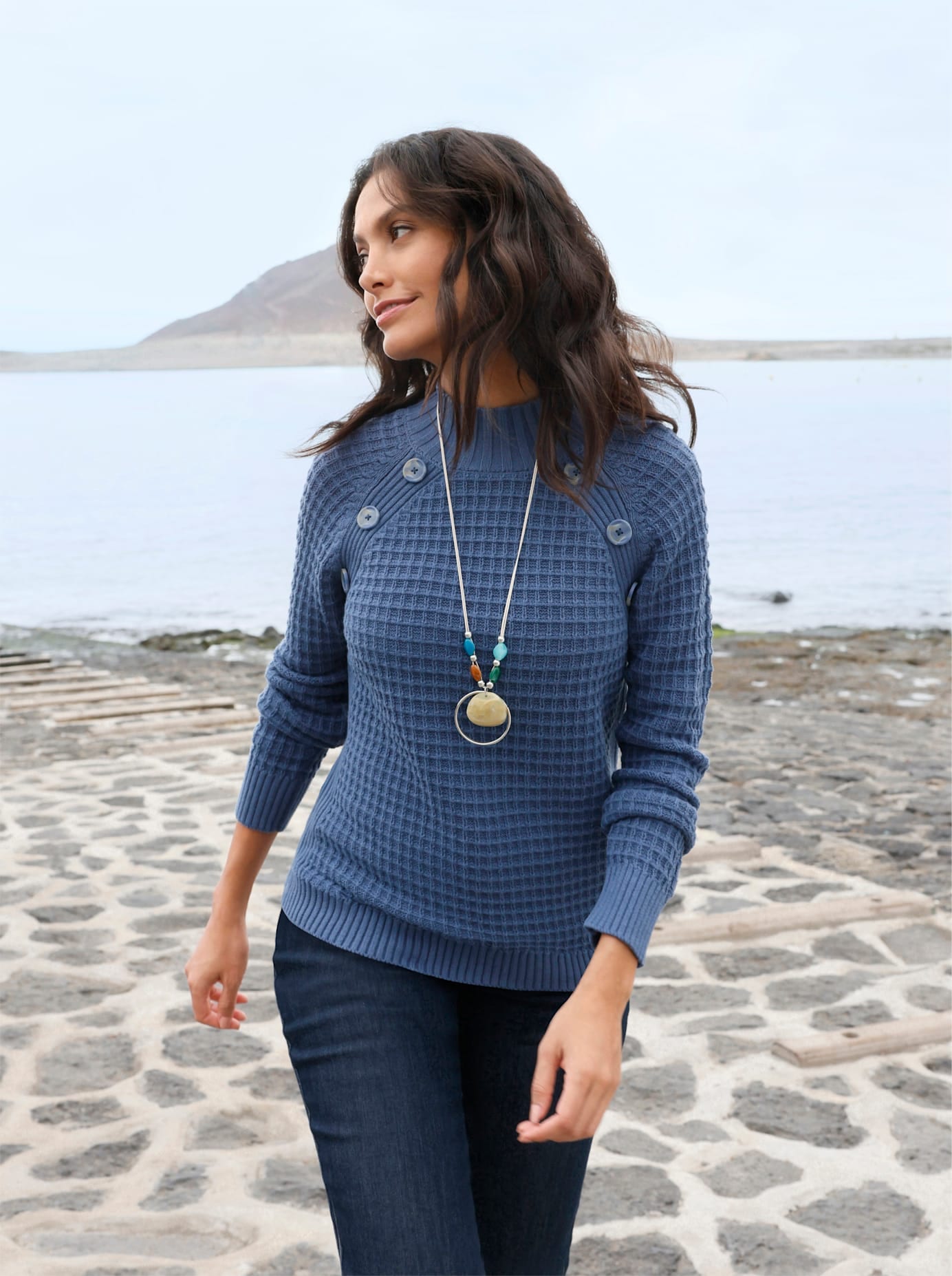 Casual Looks Stehkragenpullover "Stehkragen-Pullover"