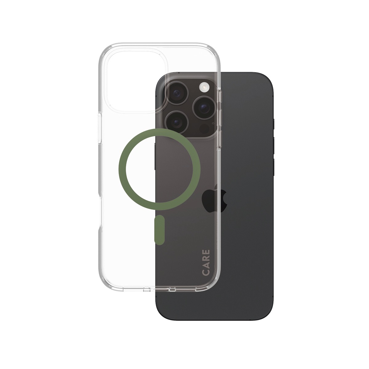 CARE by PanzerGlass Handyhülle »Urban Combat Case für Apple iPhone 16 Pro Max«, Backcover, Schutzhülle, Handyschutzhülle, Case, Schutzcase, stoßfest