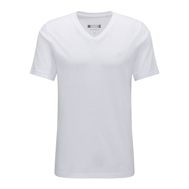 MUSTANG T-Shirt »2-Pack V-Neck«, (2 tlg.) ▷ für | BAUR