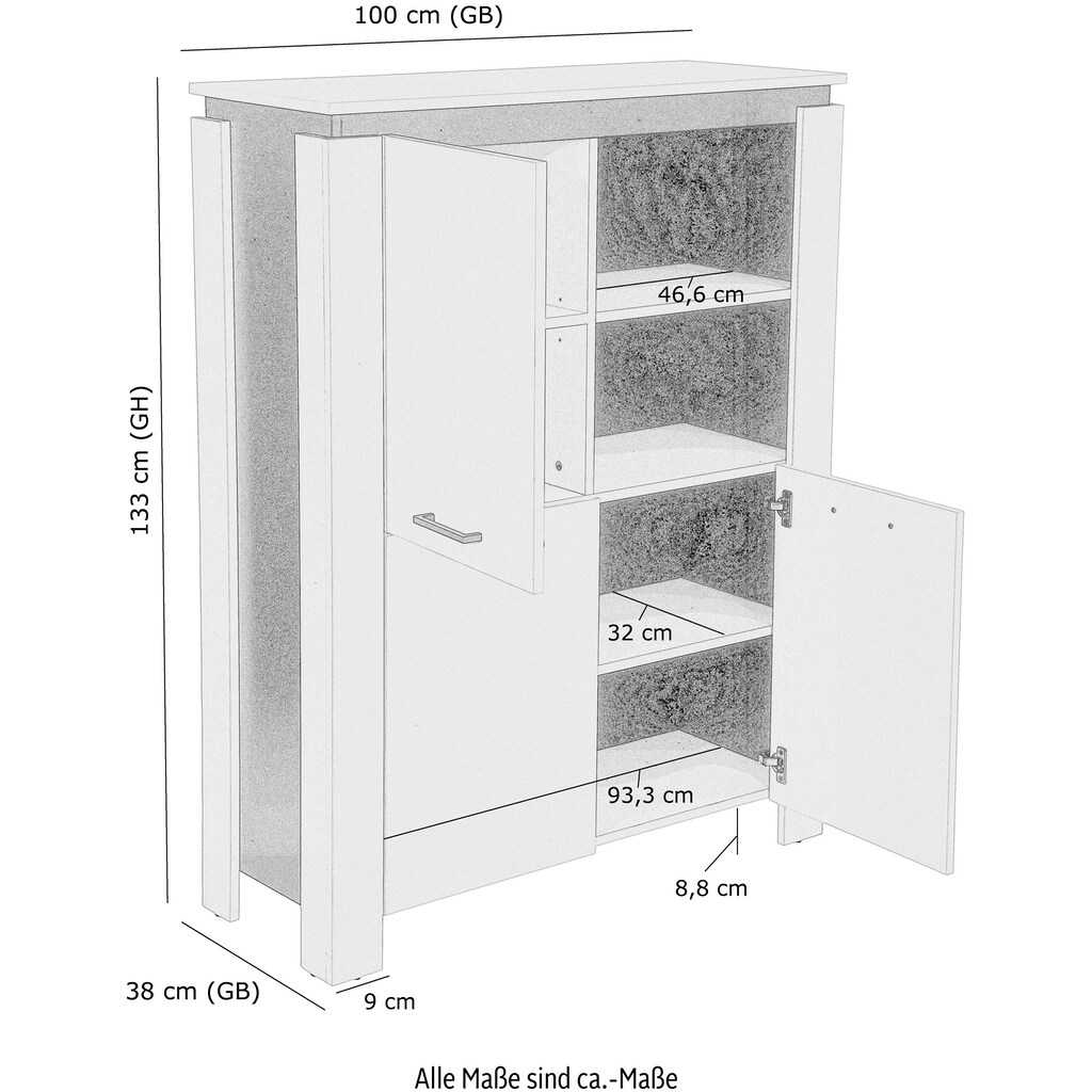 HELA Highboard »DENVER«