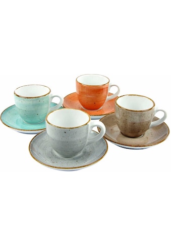 CreaTable Espressotasse »Kaffeetasse VINTAGE NAT...