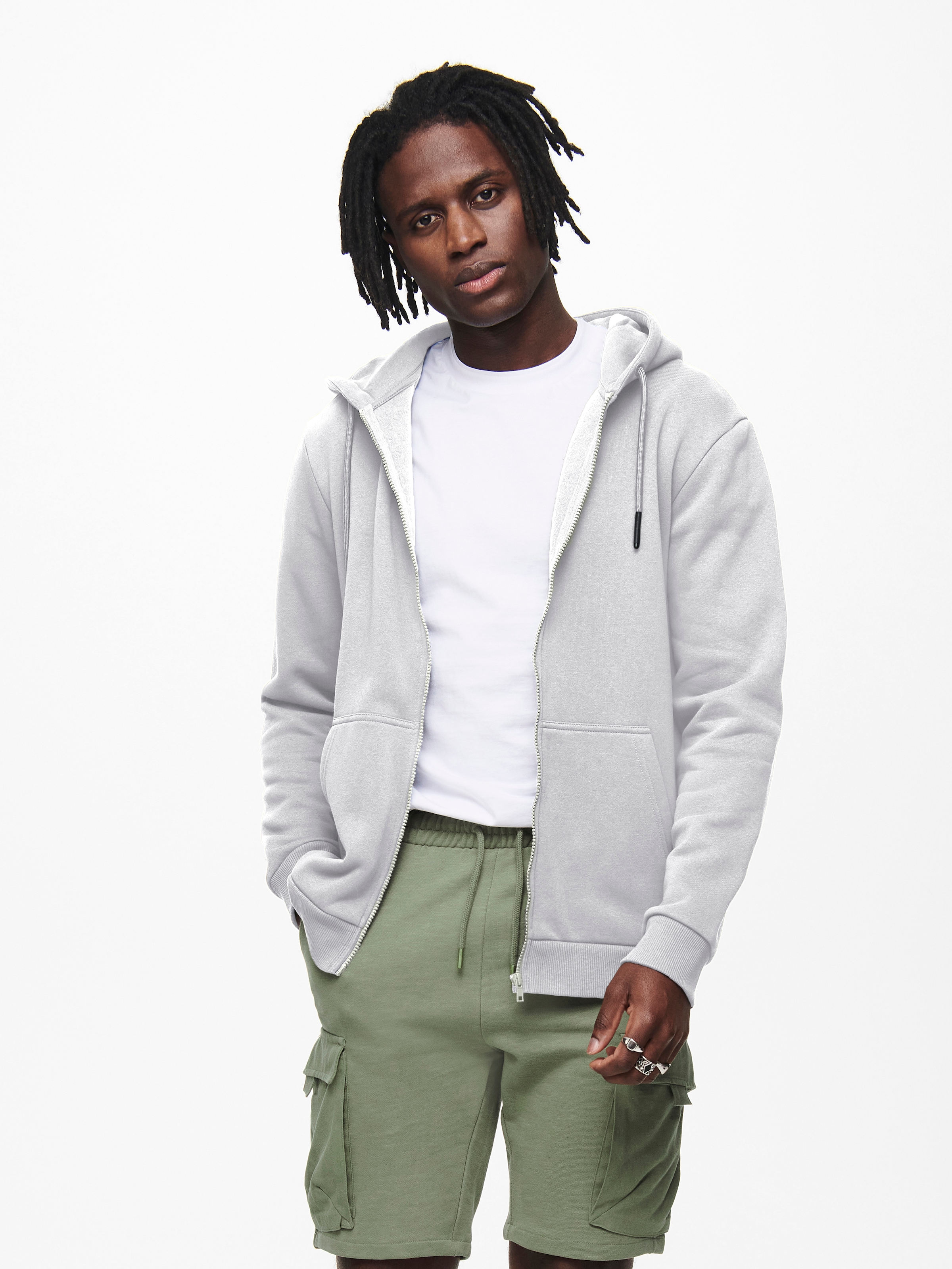 ONLY & SONS "ONSCERES ZIP THR. HOODIE SWEAT NOOS" günstig online kaufen