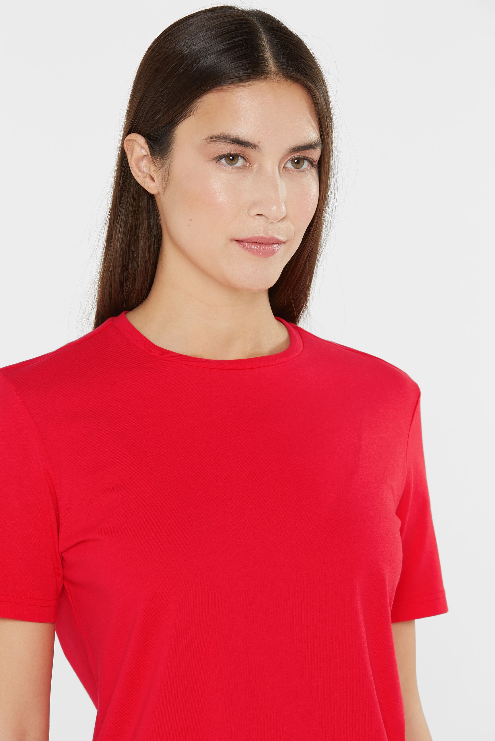 SENSES.THE LABEL Rundhalsshirt, aus Baumwolle